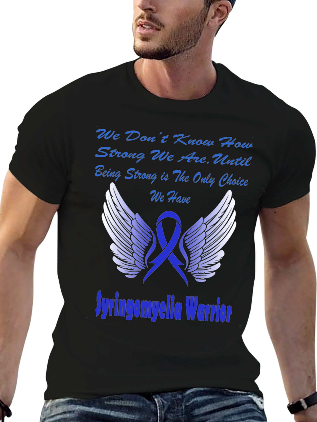 Syringomyelia Warrior Awareness T-Shirt