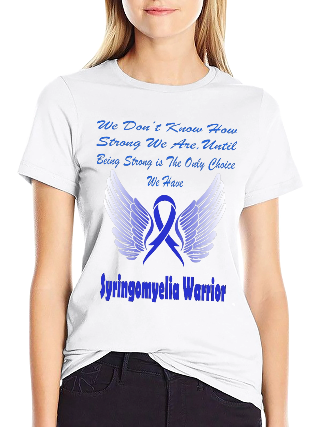 Syringomyelia Warrior Awareness T-Shirt