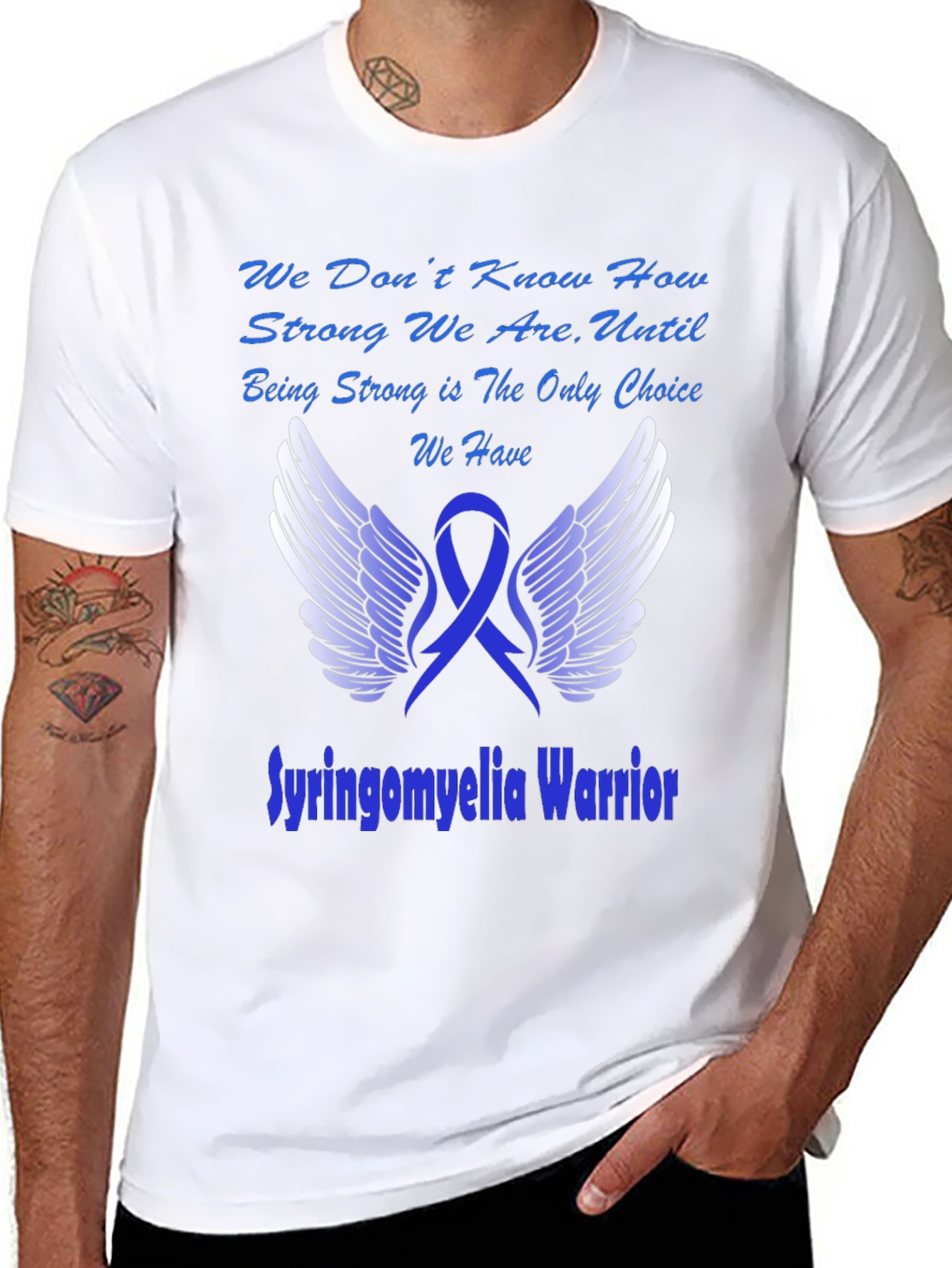 Syringomyelia Warrior Awareness T-Shirt