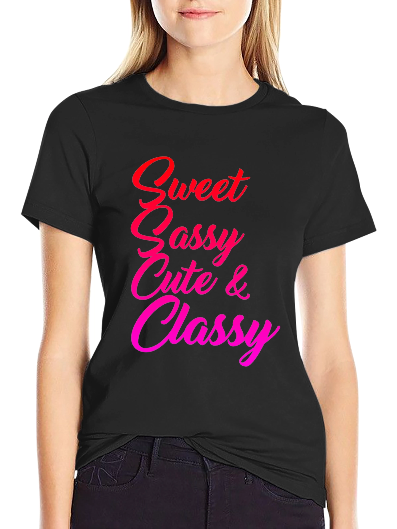 Sweet Sassy Cute & Classy Graphic Tee