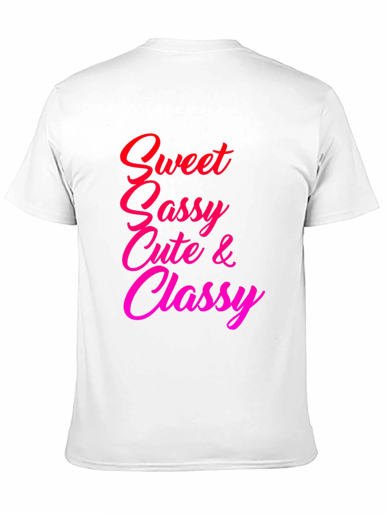 Sweet Sassy Cute & Classy Graphic Tee