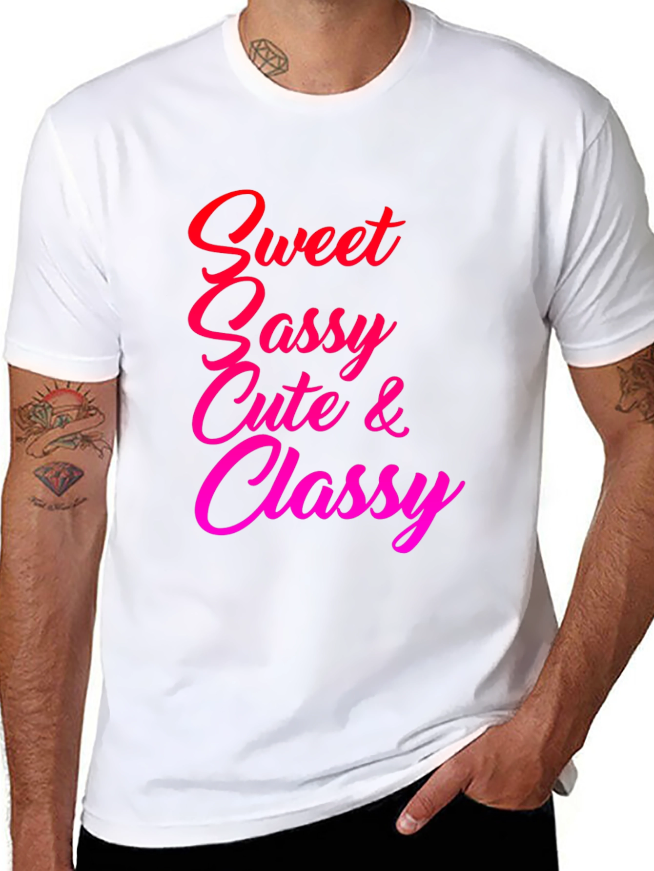 Sweet Sassy Cute & Classy Graphic Tee
