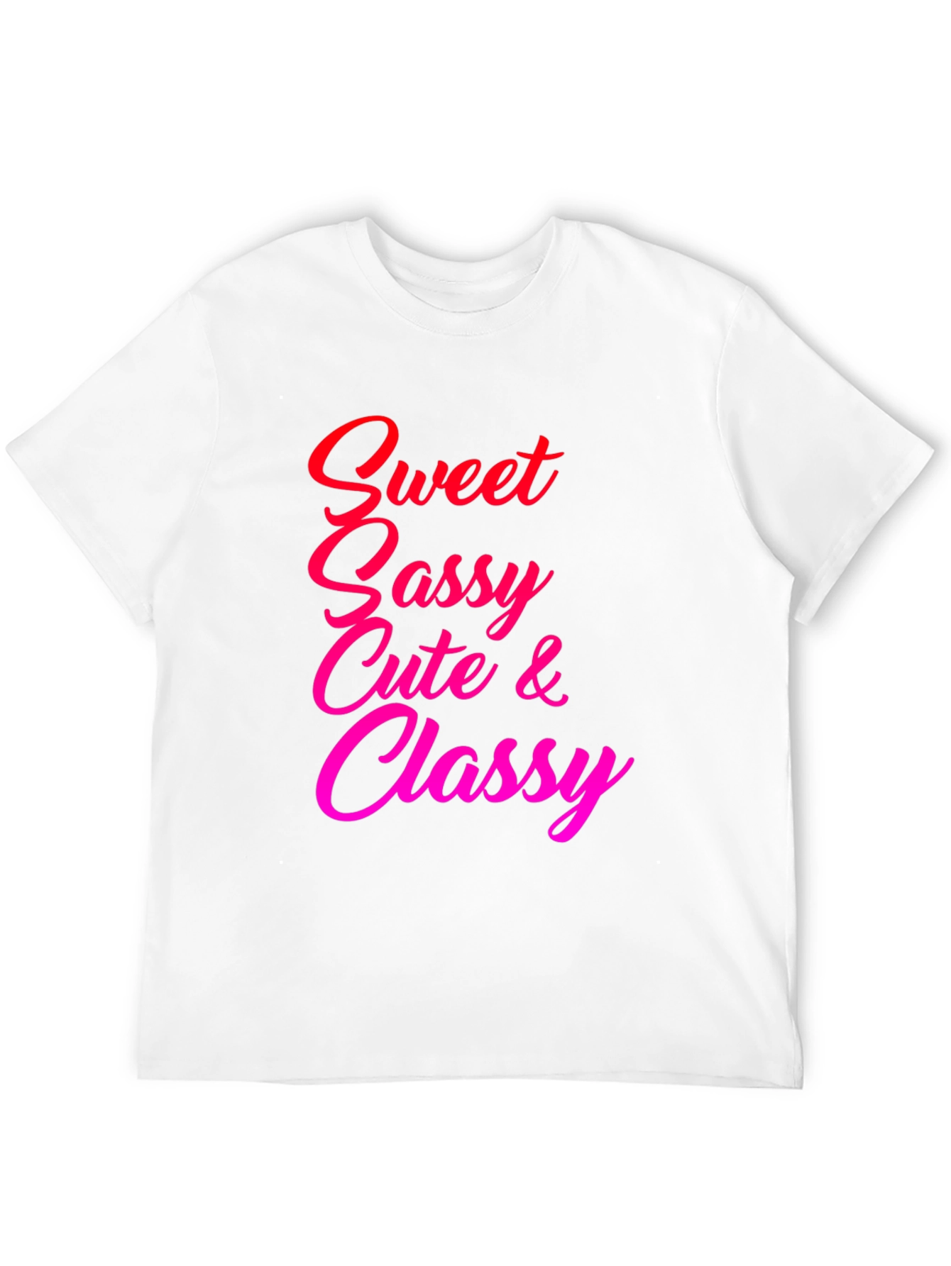 Sweet Sassy Cute & Classy Graphic Tee
