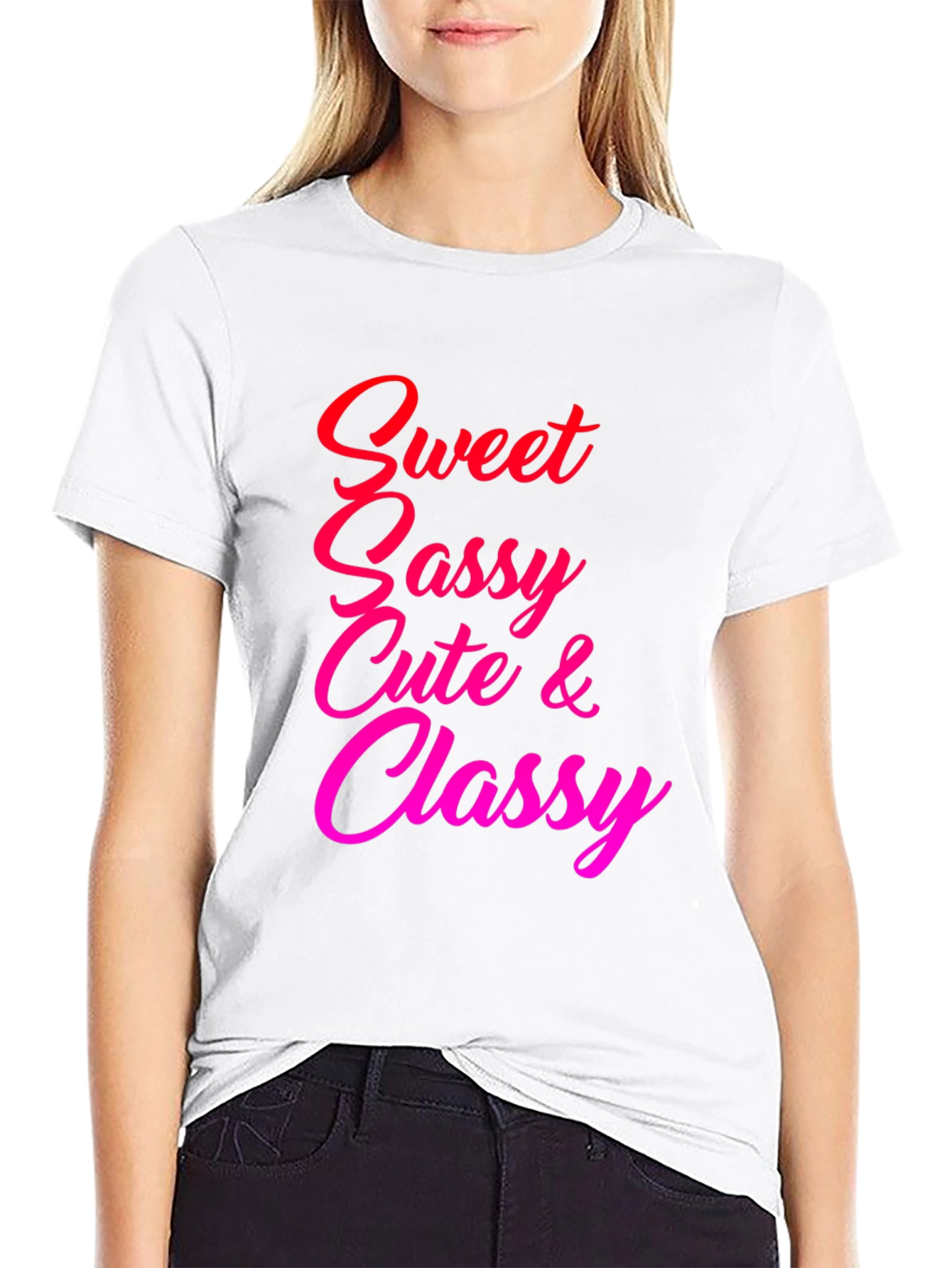 Sweet Sassy Cute & Classy Graphic Tee