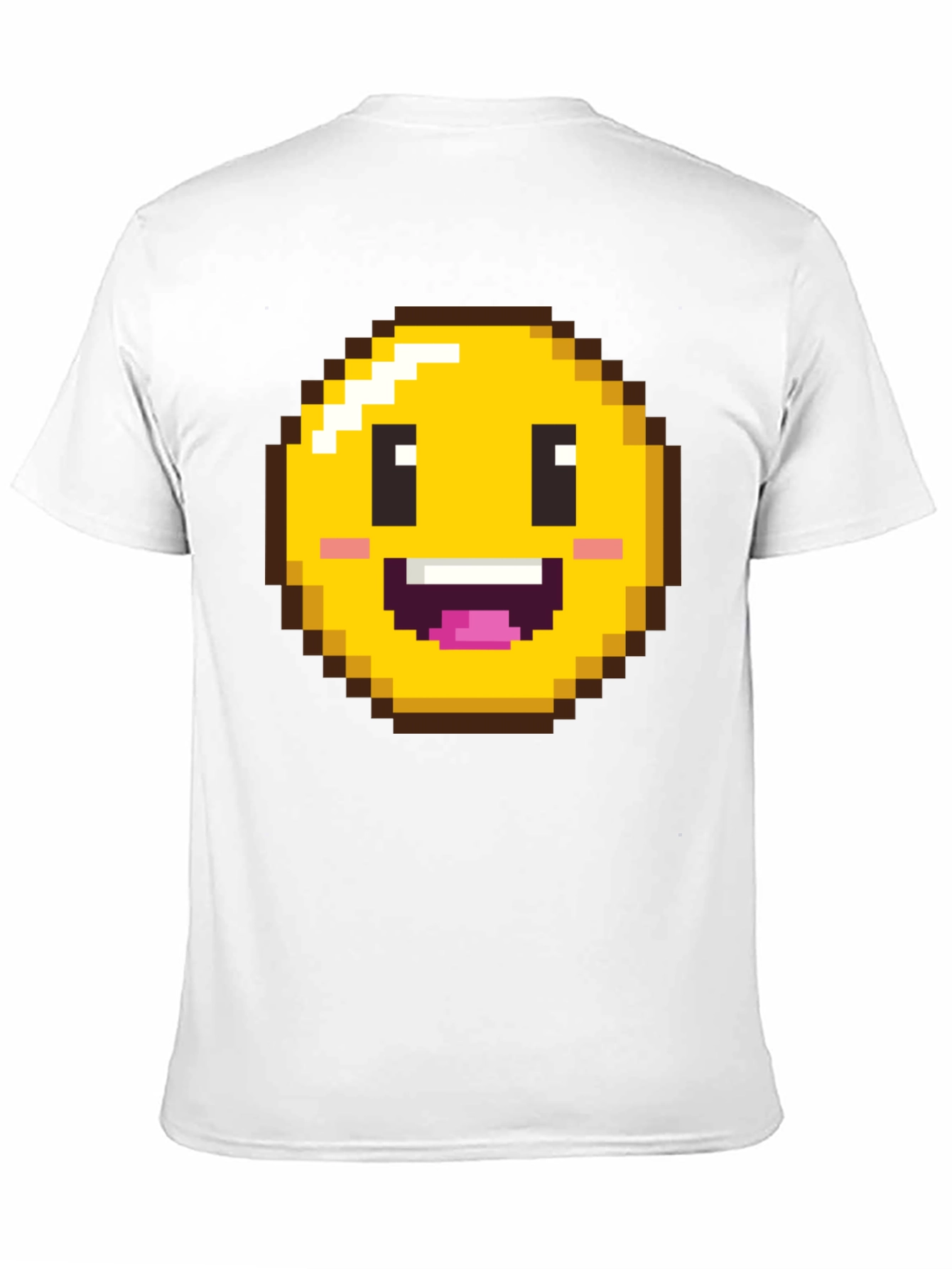 Pixel Emoji T-Shirt - Retro Gaming Style