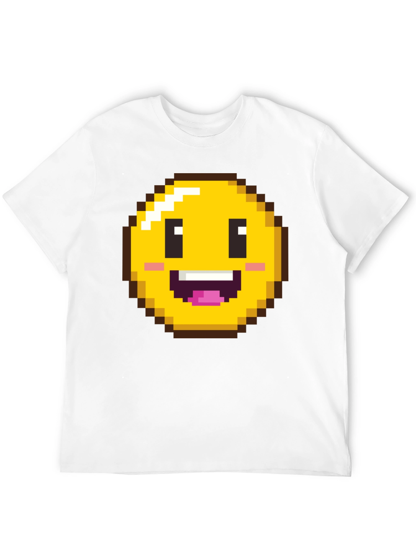 Pixel Emoji T-Shirt - Retro Gaming Style