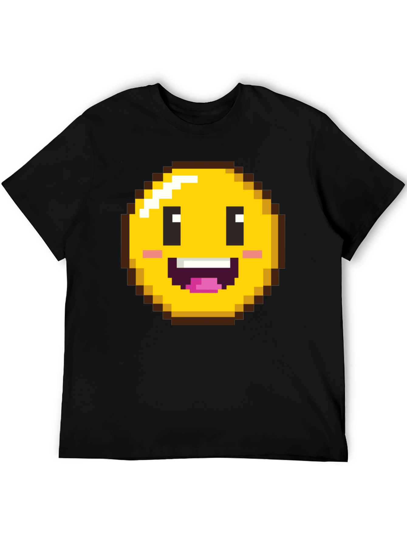 Pixel Emoji T-Shirt - Retro Gaming Style