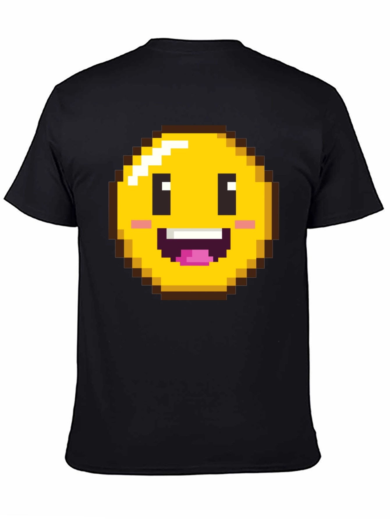 Pixel Emoji T-Shirt - Retro Gaming Style