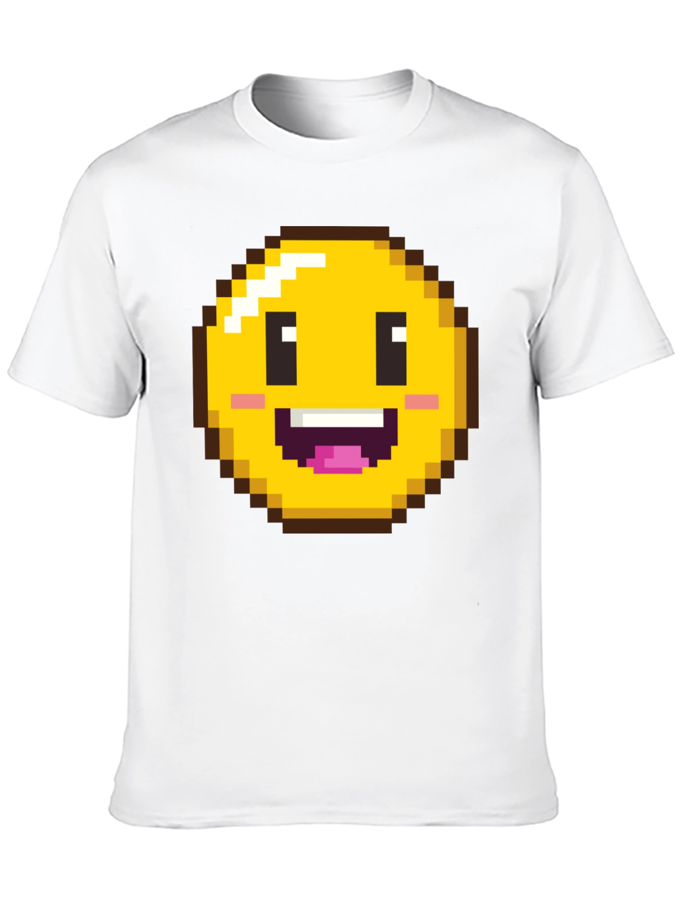 Pixel Emoji T-Shirt - Retro Gaming Style