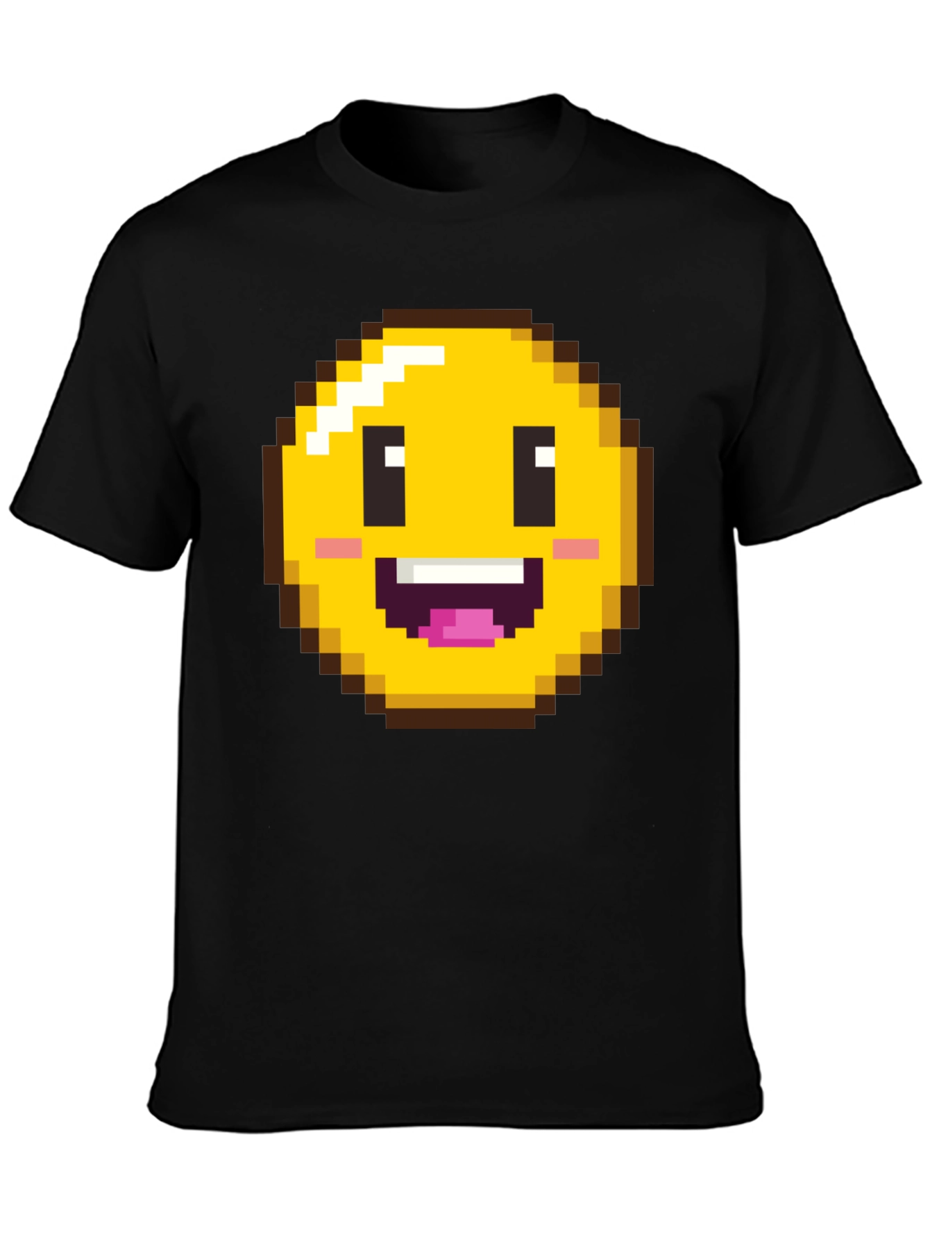Pixel Emoji T-Shirt - Retro Gaming Style