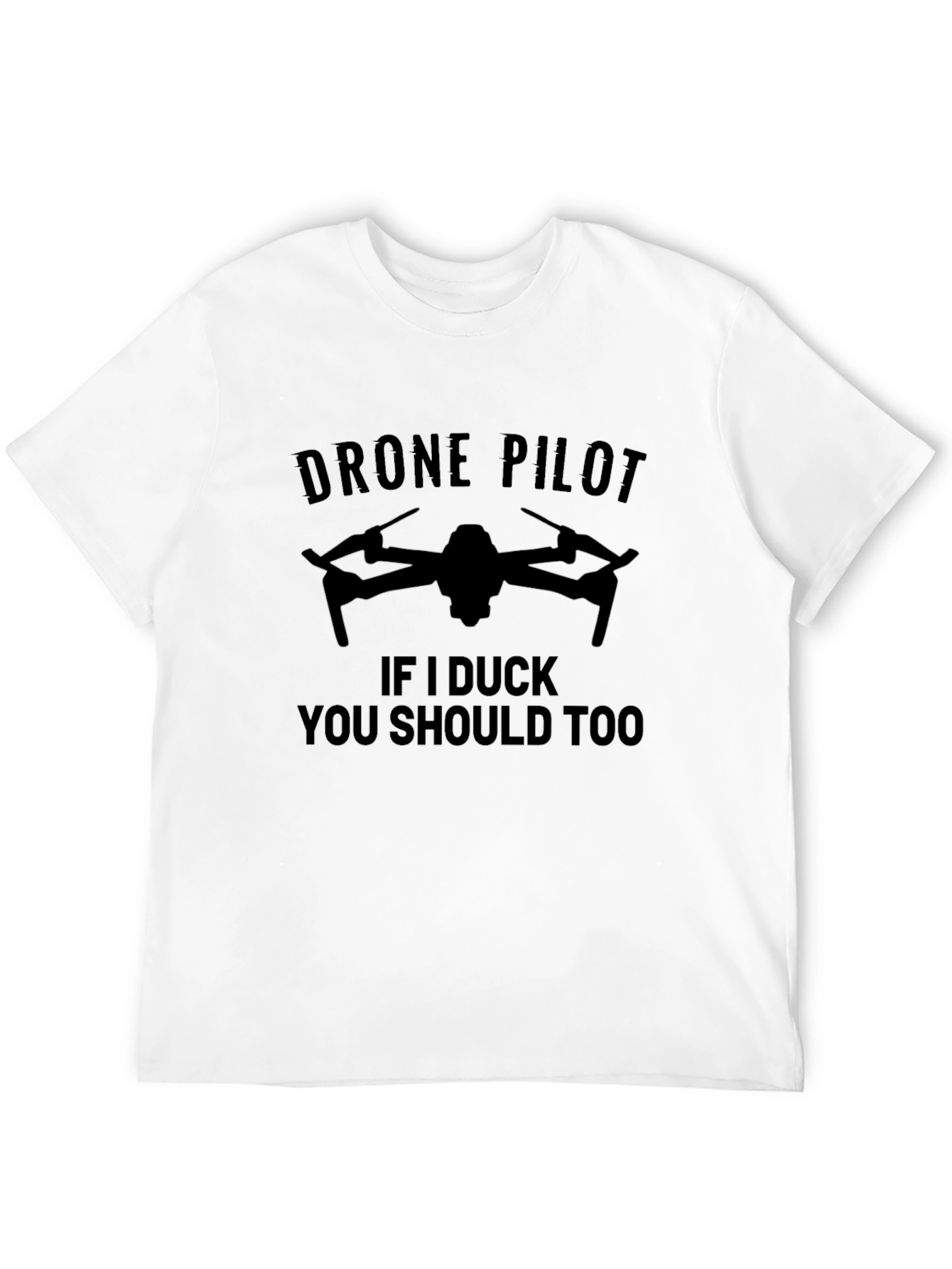 Drone Pilot Novelty Graphic T-Shirt