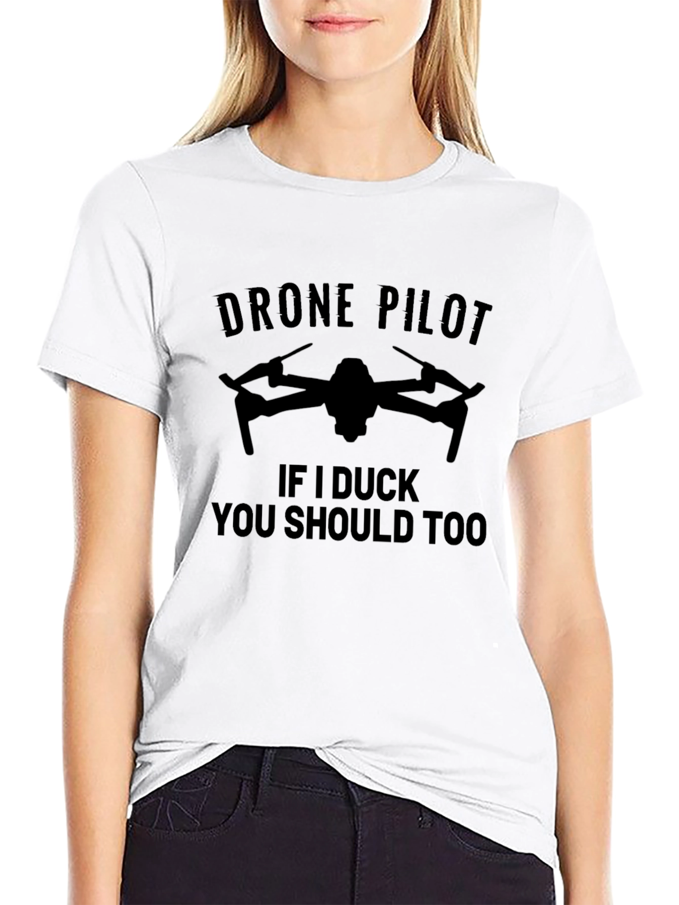 Drone Pilot Novelty Graphic T-Shirt