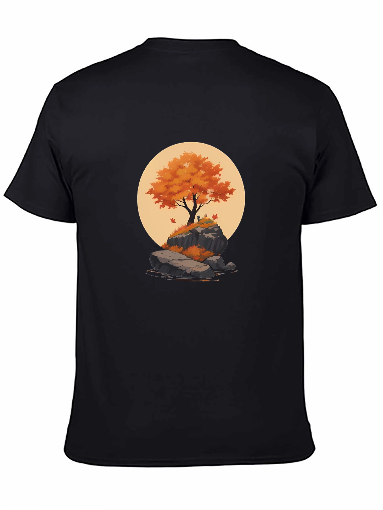 Autumn Tree Graphic Tee - Stylish Nature Shirt