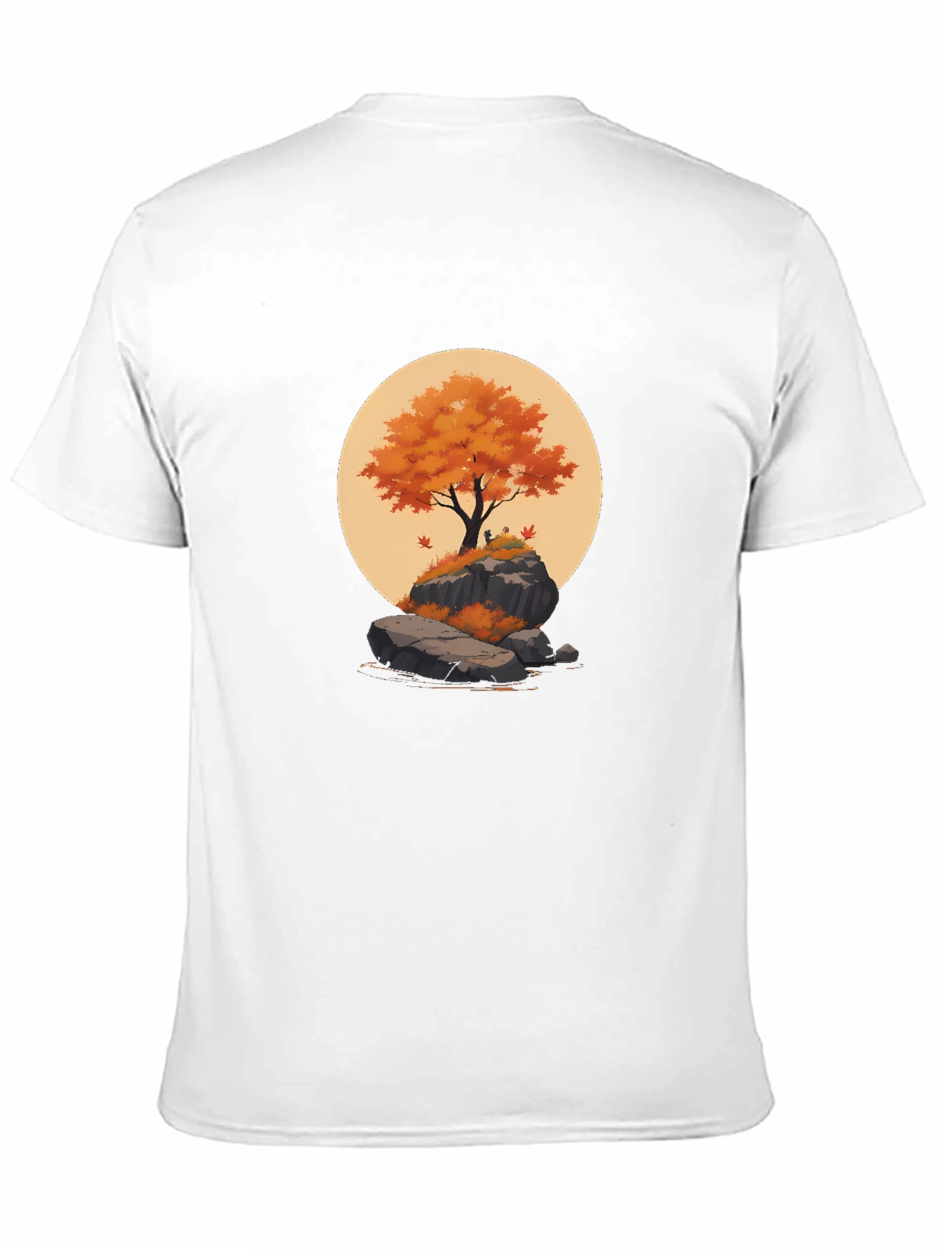 Autumn Tree Graphic Tee - Stylish Nature Shirt