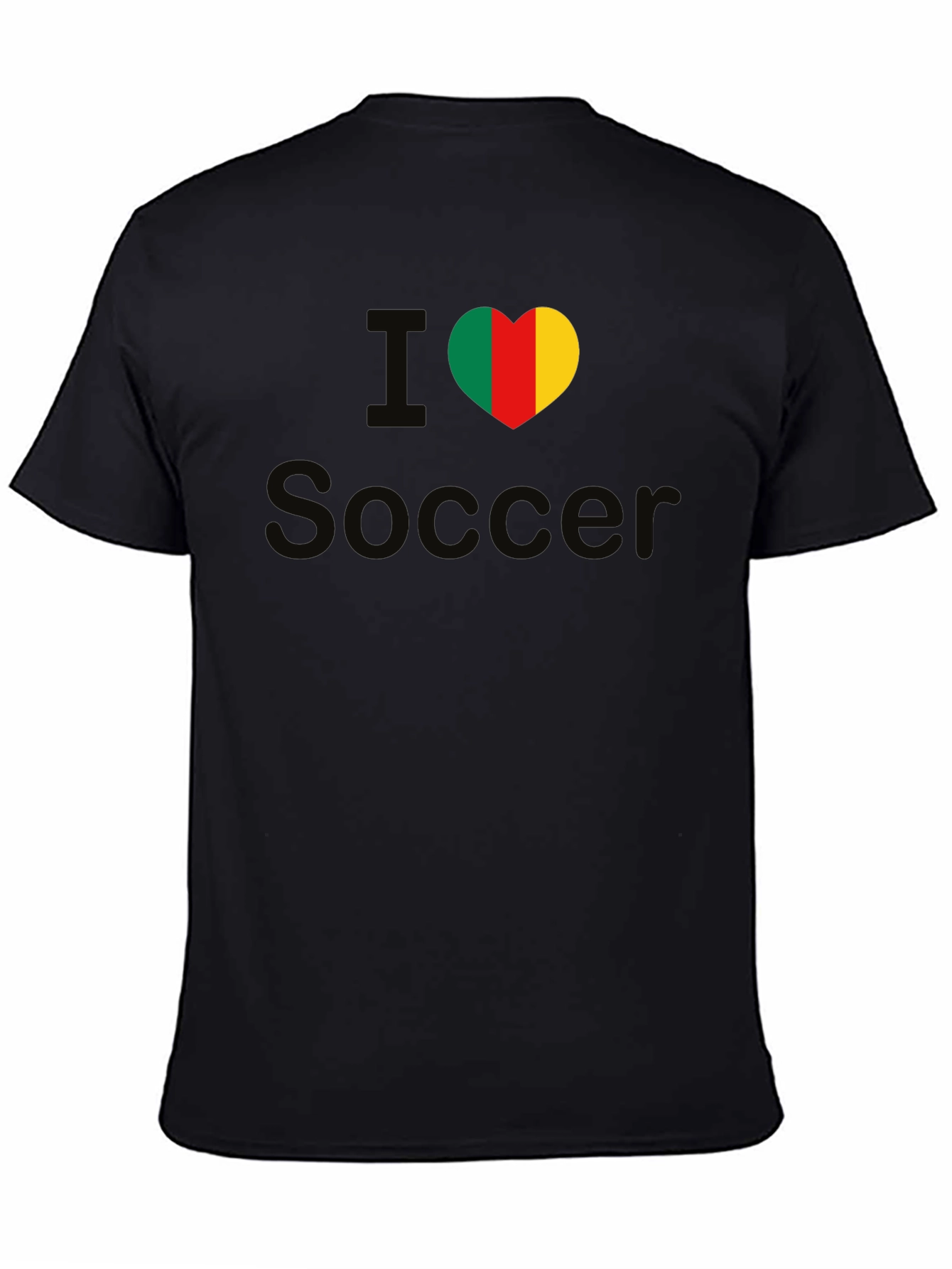 I Heart Soccer Benin Flag T-Shirt