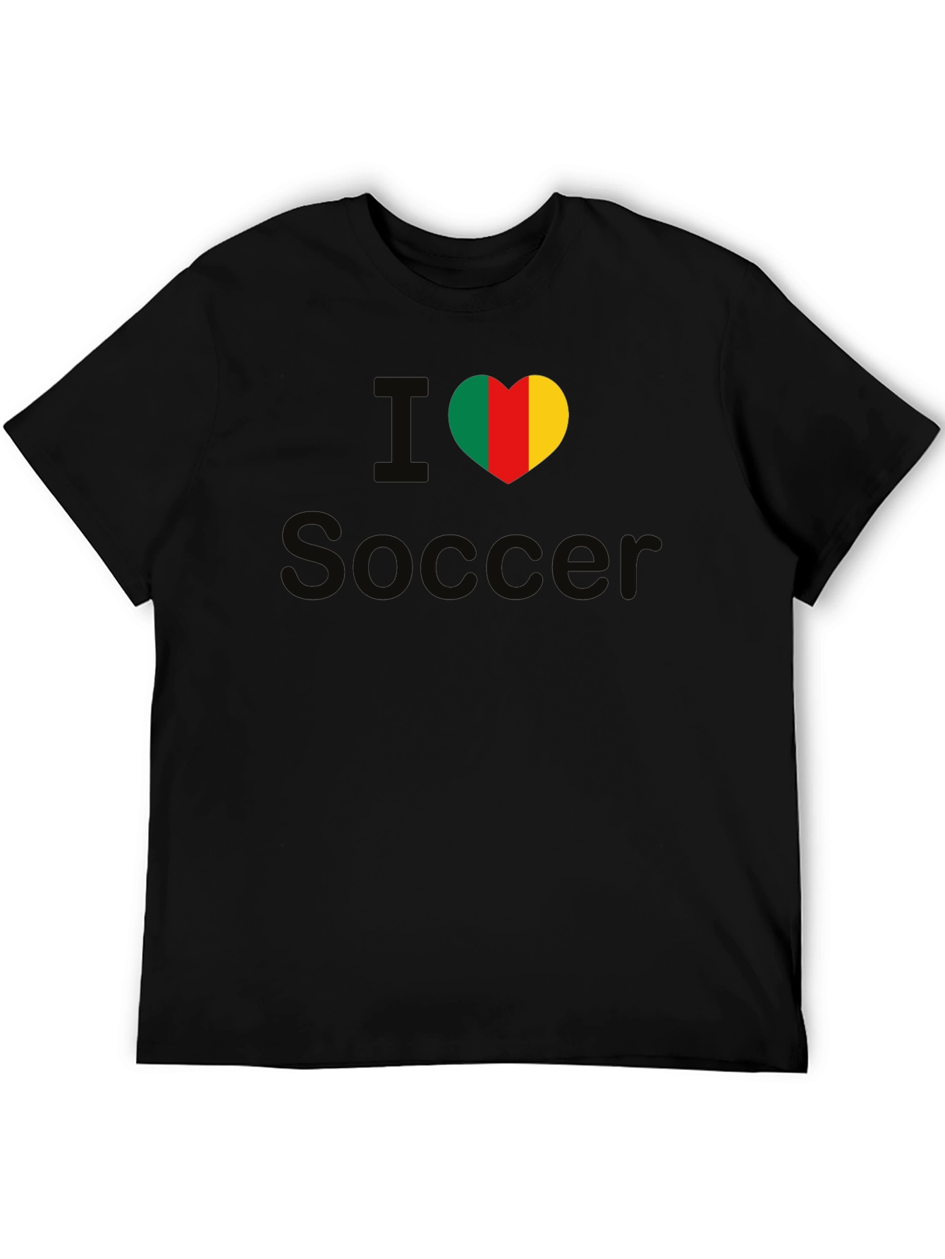 I Heart Soccer Benin Flag T-Shirt