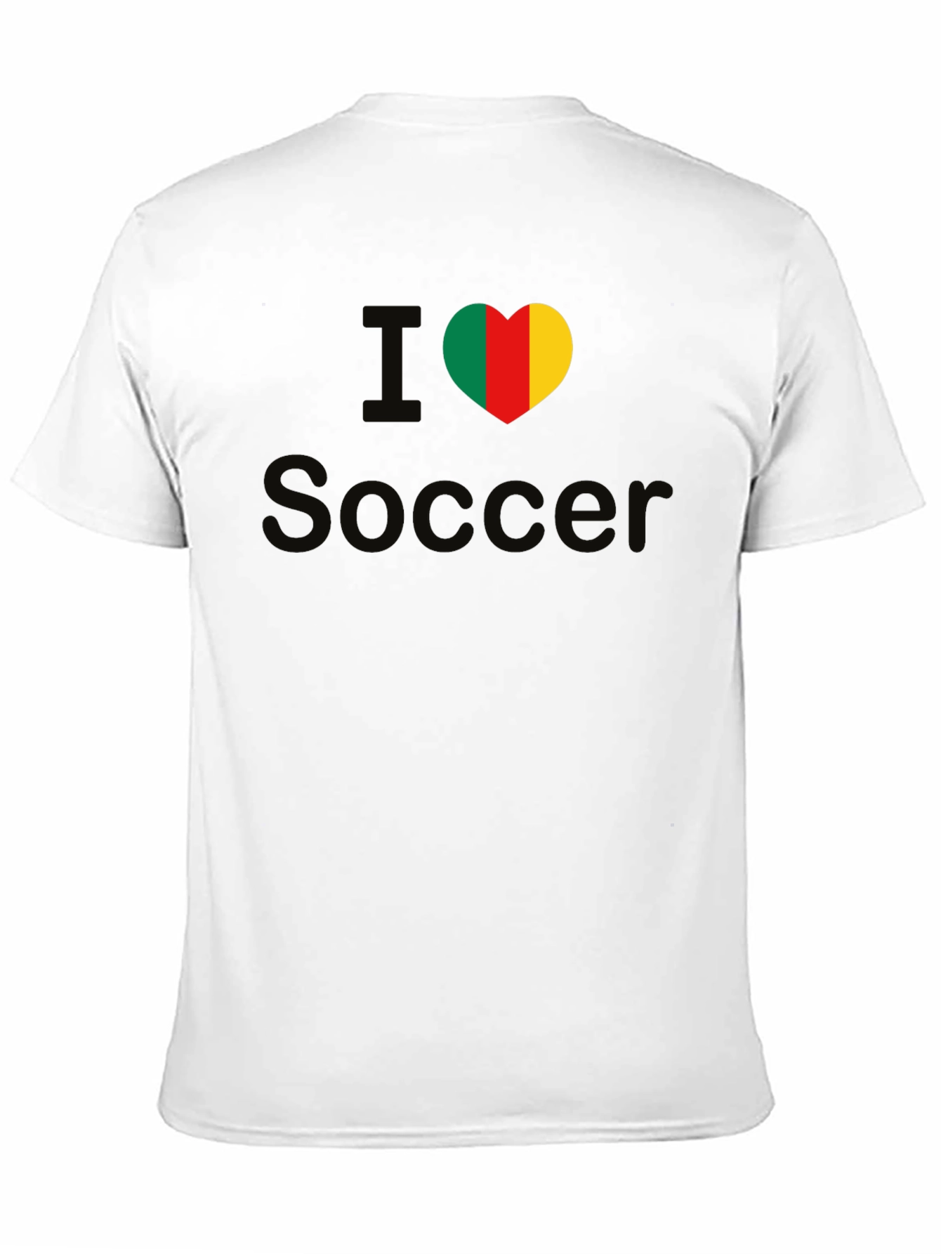 I Heart Soccer Benin Flag T-Shirt