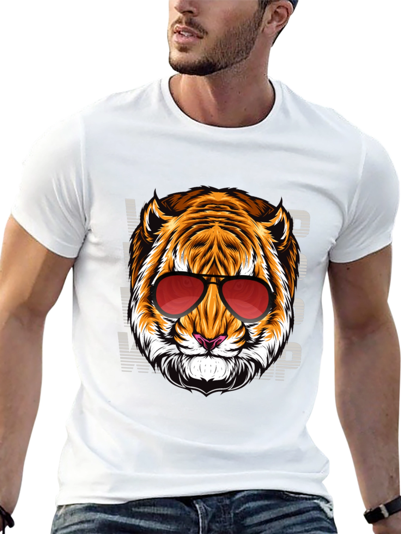 Cool Tiger Graphic Tee - Wild Style