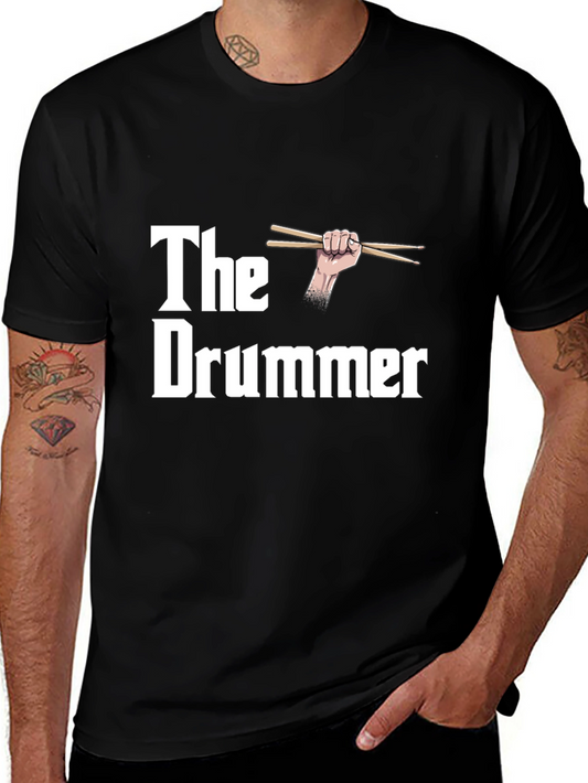 The Drummer T-Shirt - Music Lover Tee
