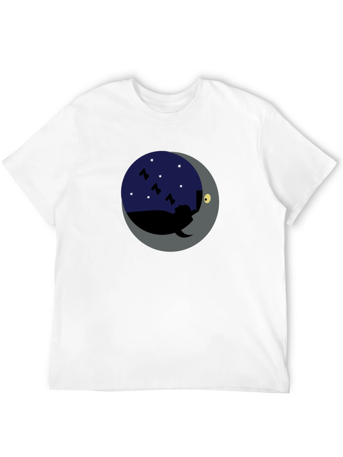 Dreamy Moon Graphic Tee - Relaxed Fit