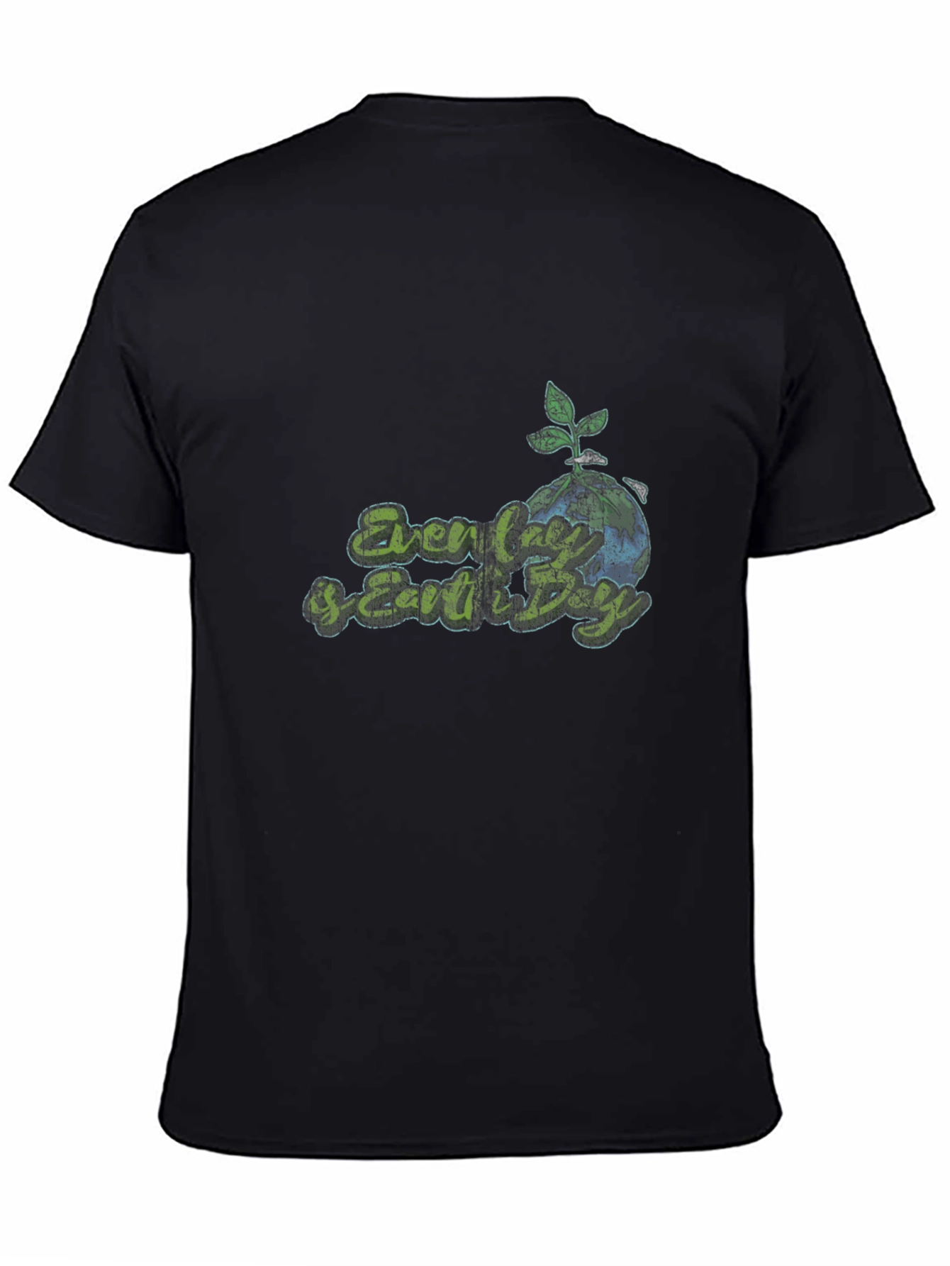 Every Day is Earth Day Black T-Shirt