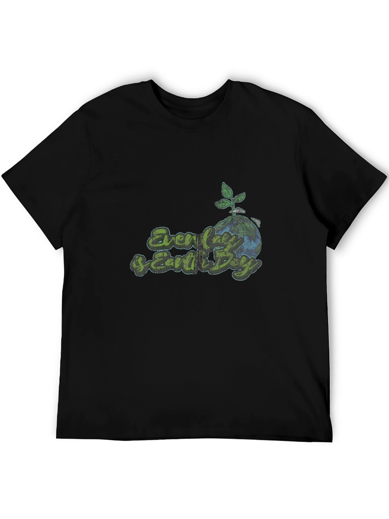 Every Day is Earth Day Black T-Shirt