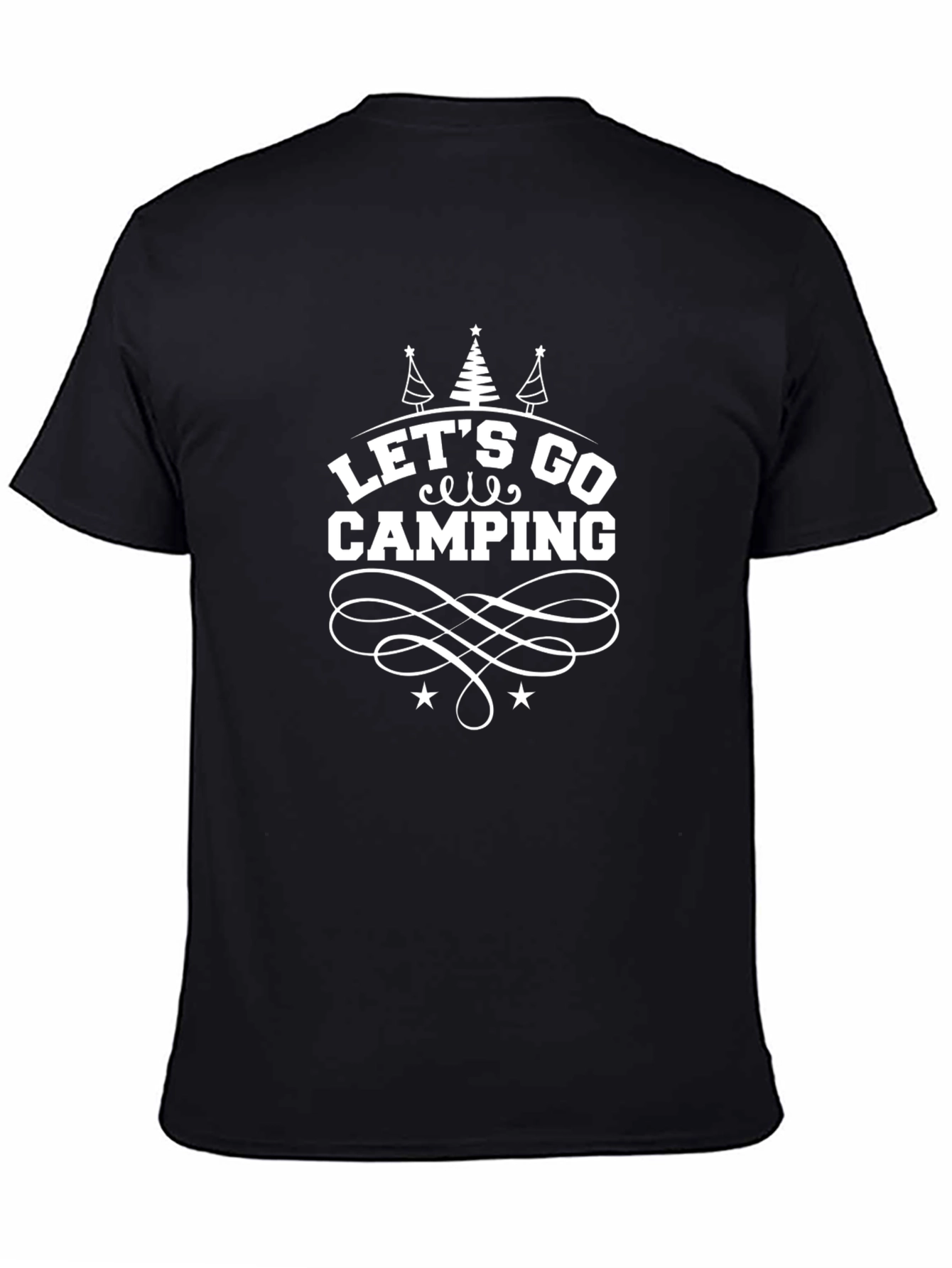 Lets Go Camping Graphic Tee