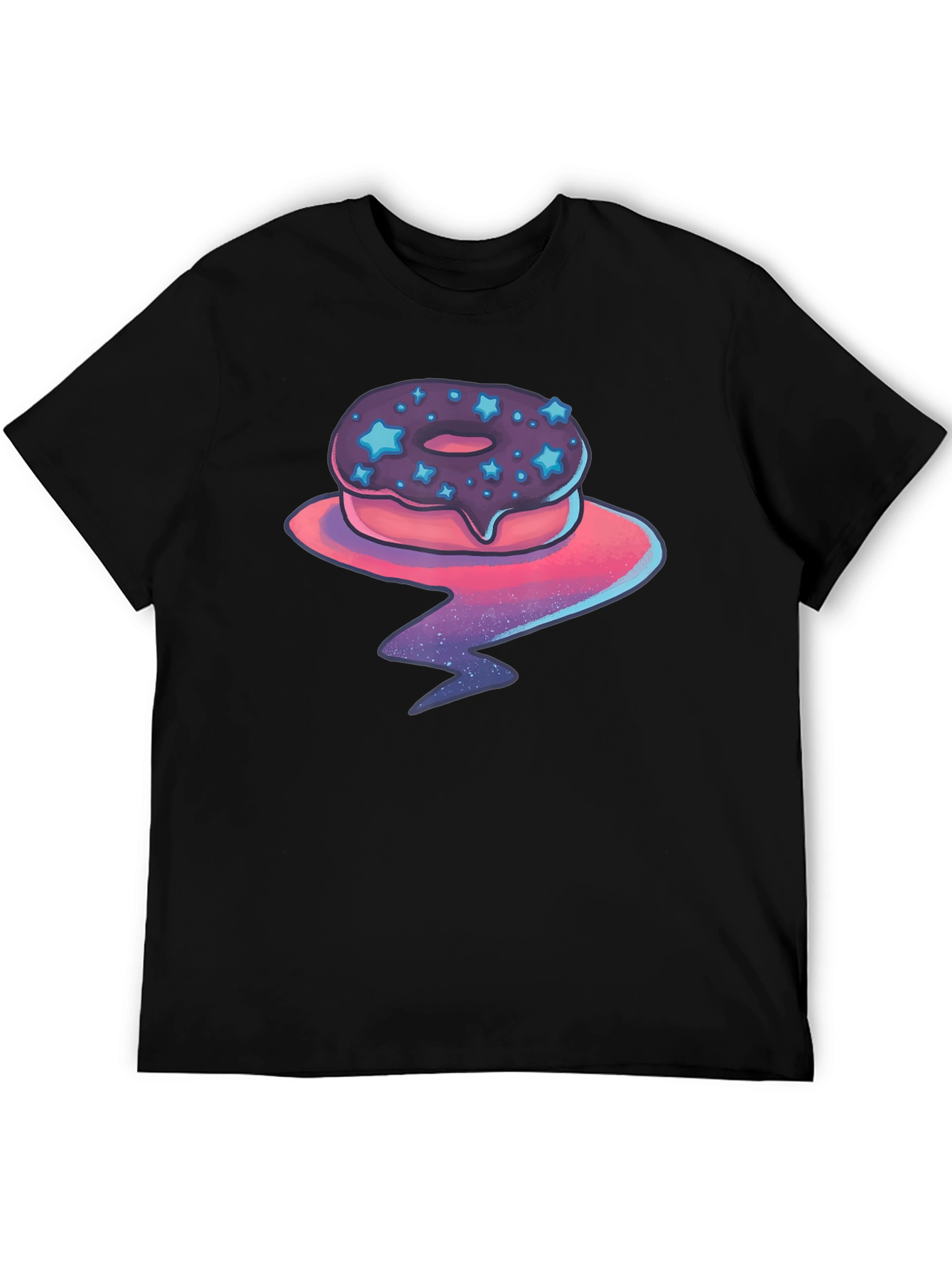 Cosmic Donut T-Shirt - Galaxy Glaze
