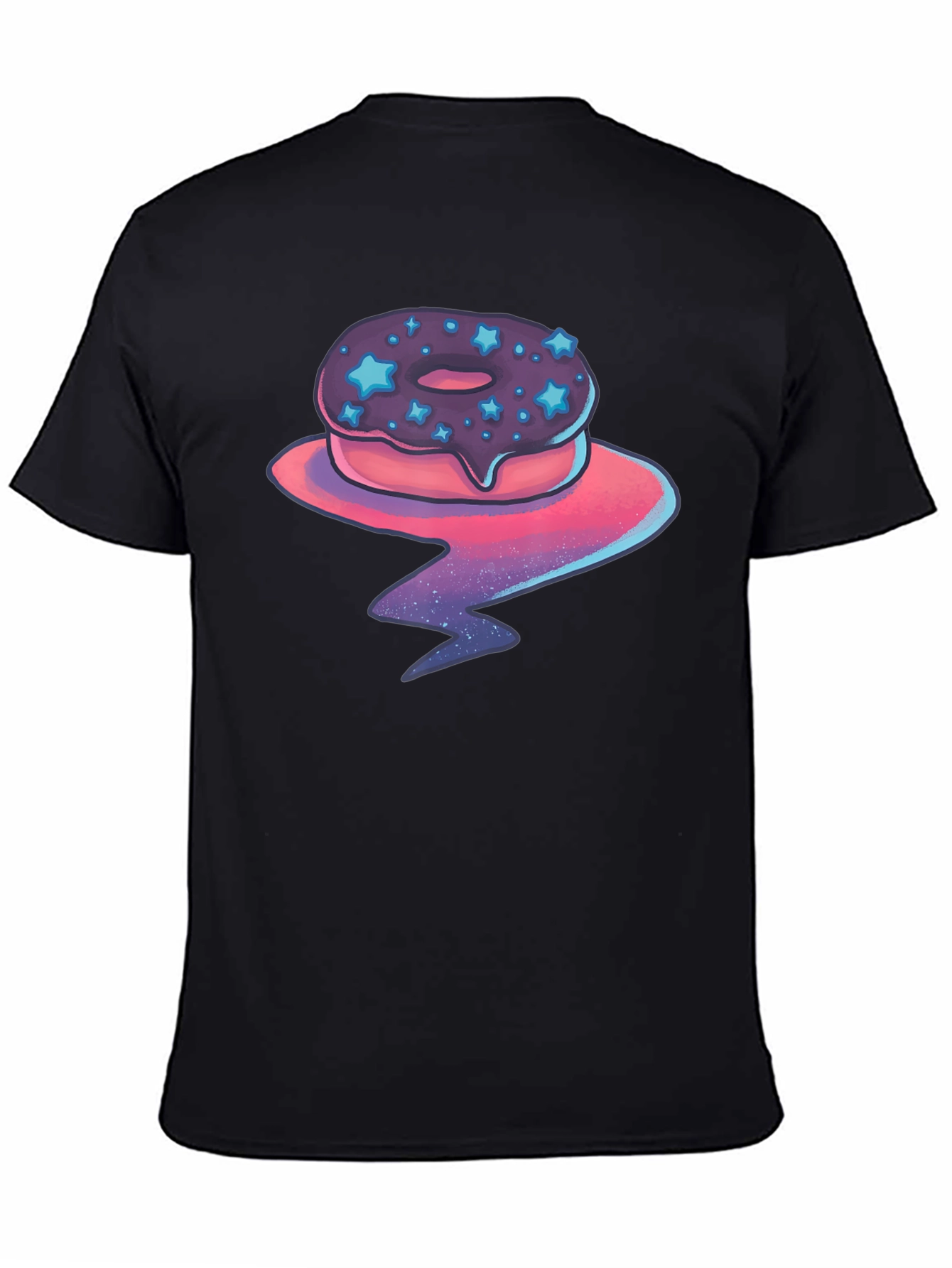 Cosmic Donut T-Shirt - Galaxy Glaze