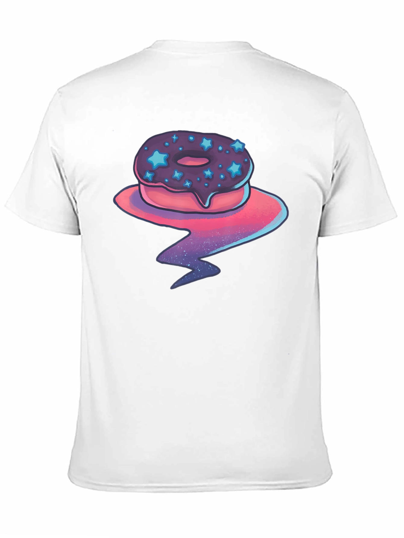Cosmic Donut T-Shirt - Galaxy Glaze