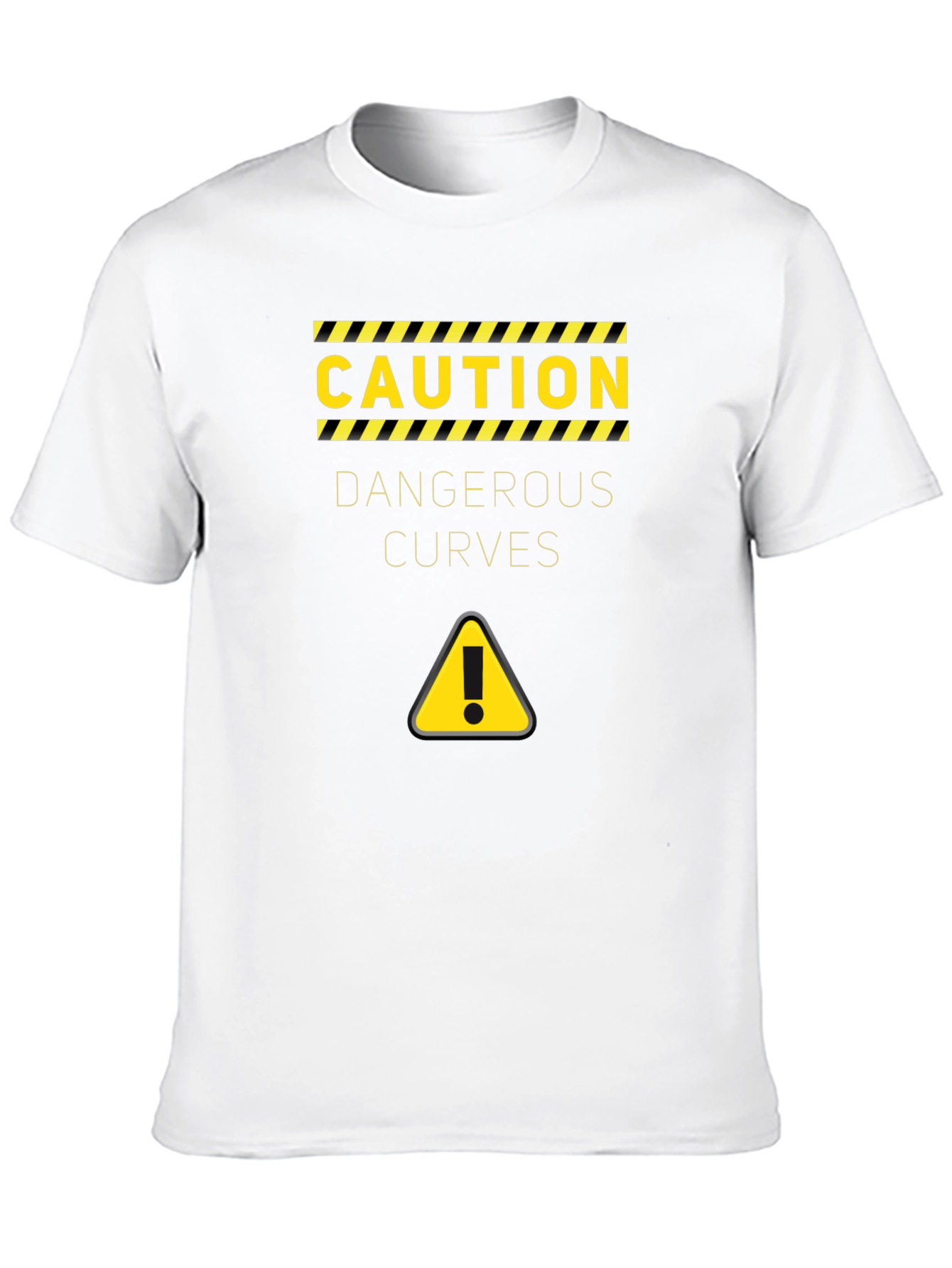 Caution: Dangerous Curves Mens T-Shirt