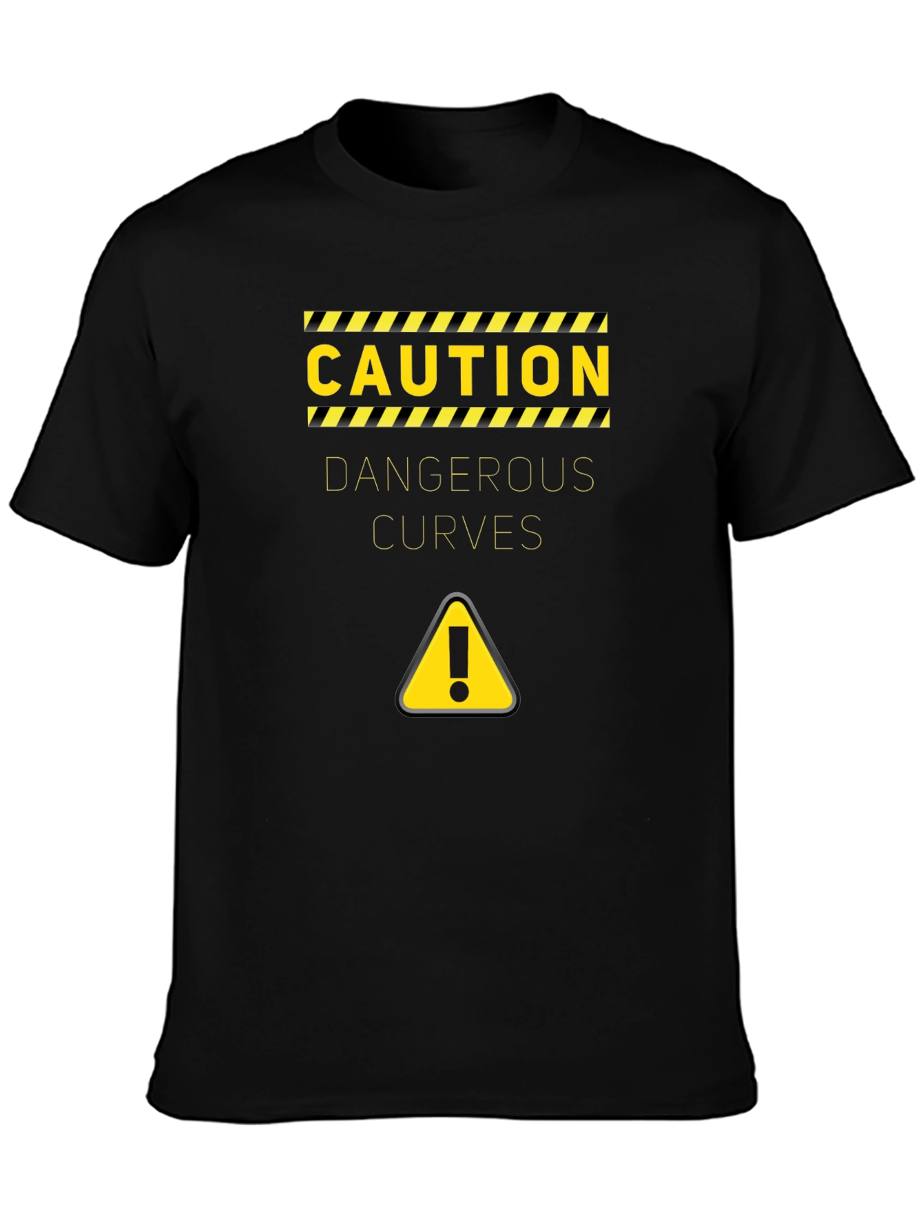 Caution: Dangerous Curves Mens T-Shirt
