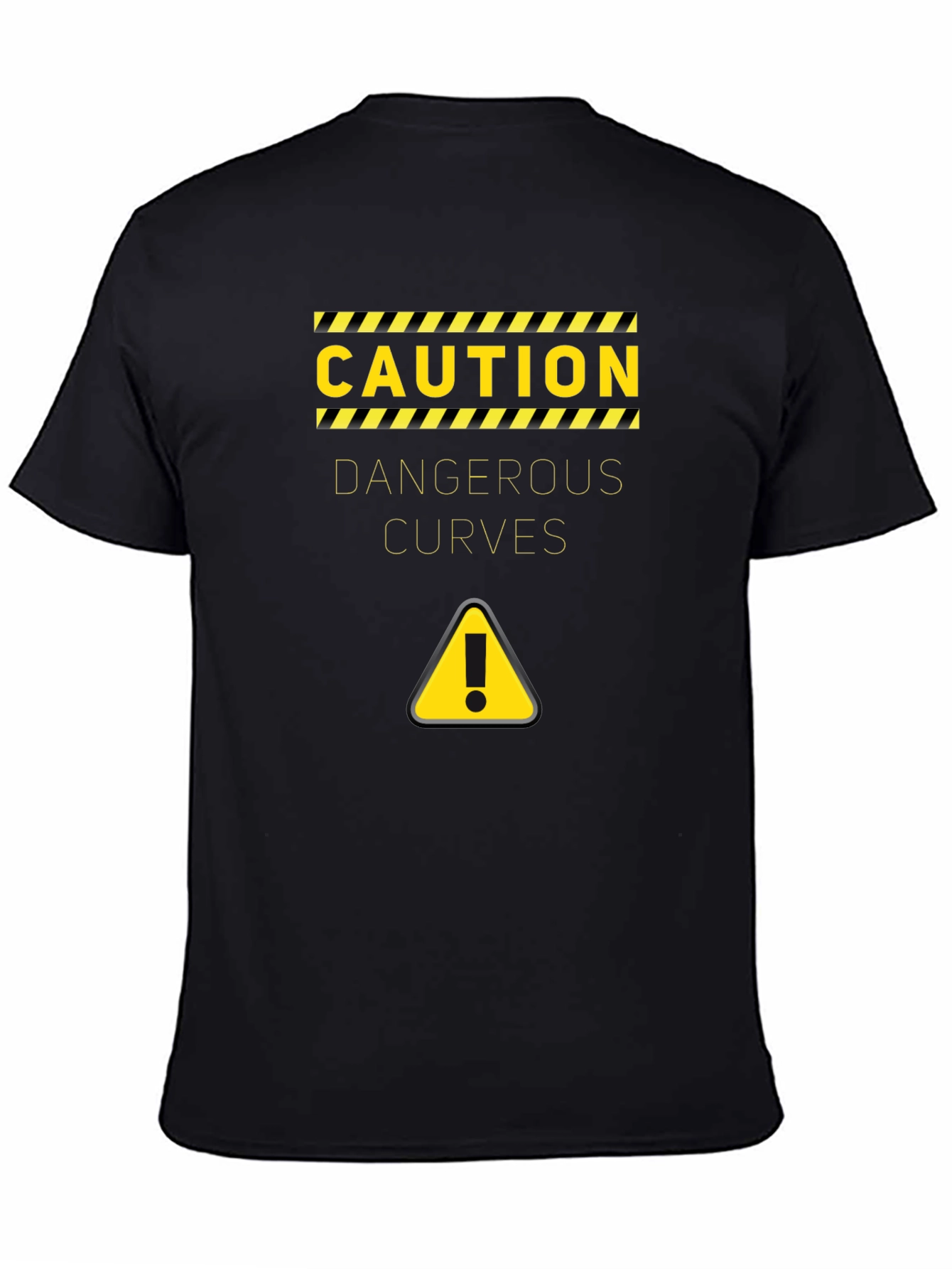 Caution: Dangerous Curves Mens T-Shirt