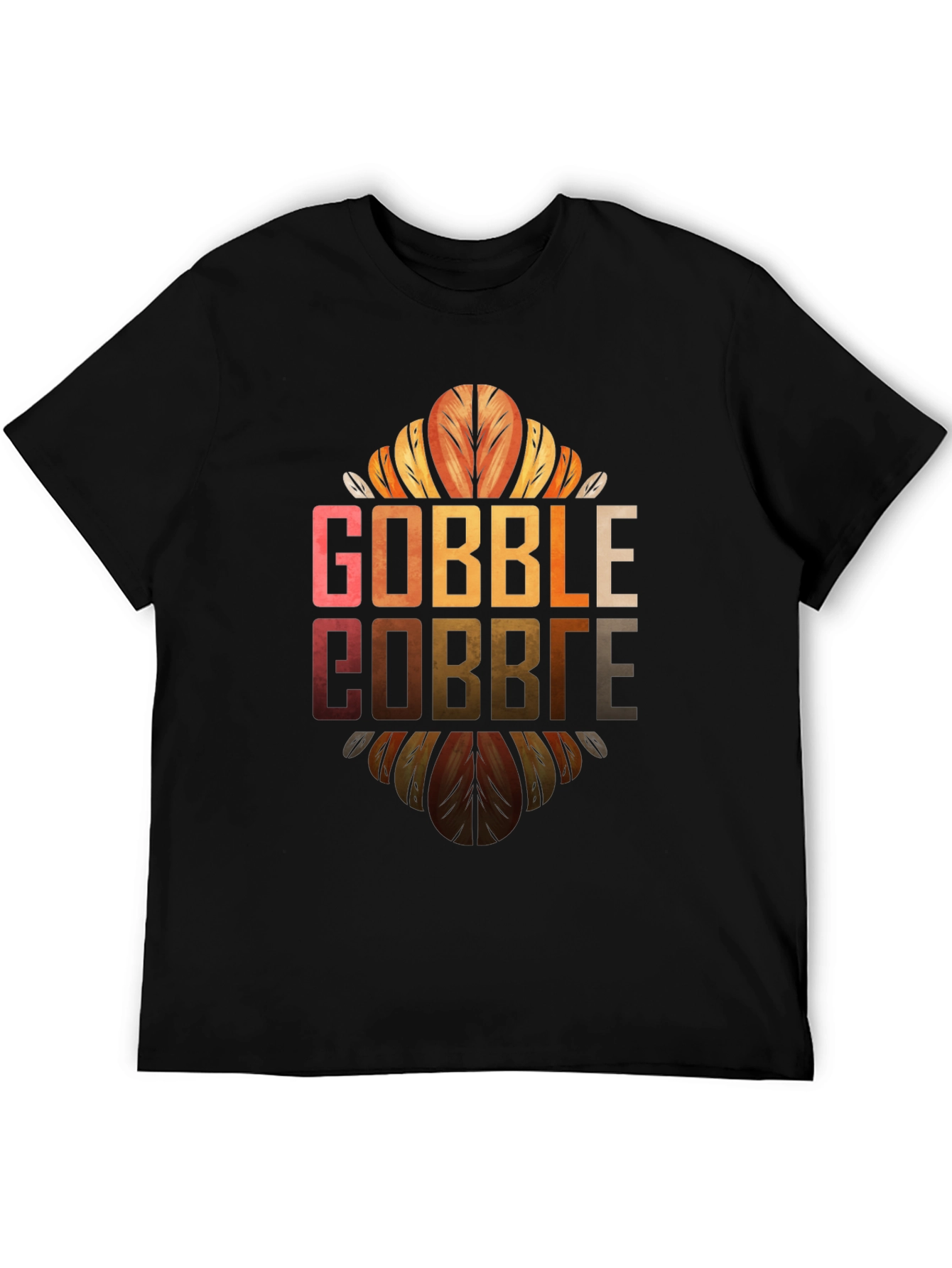Gobble Thanksgiving Graphic T-Shirt
