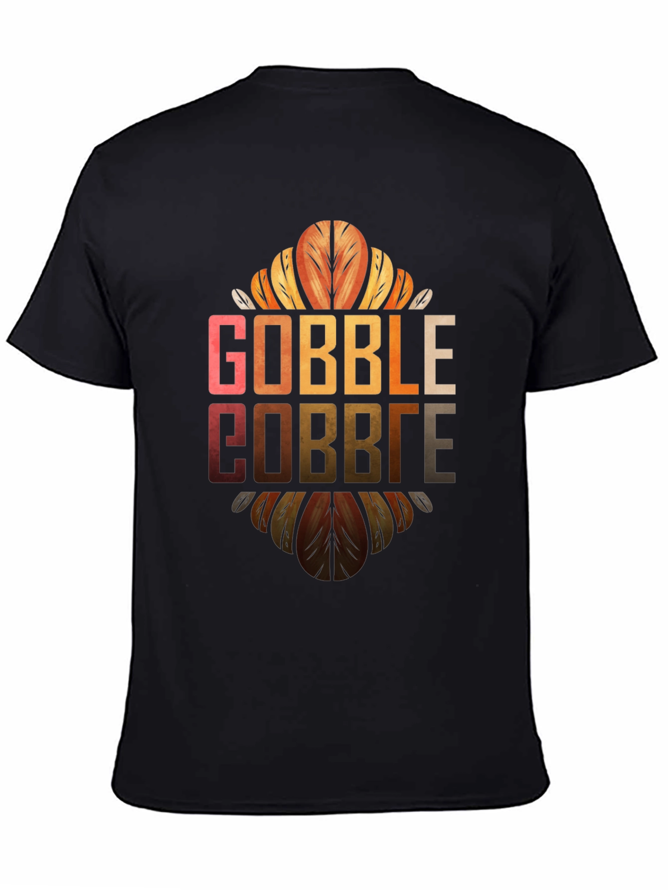 Gobble Thanksgiving Graphic T-Shirt