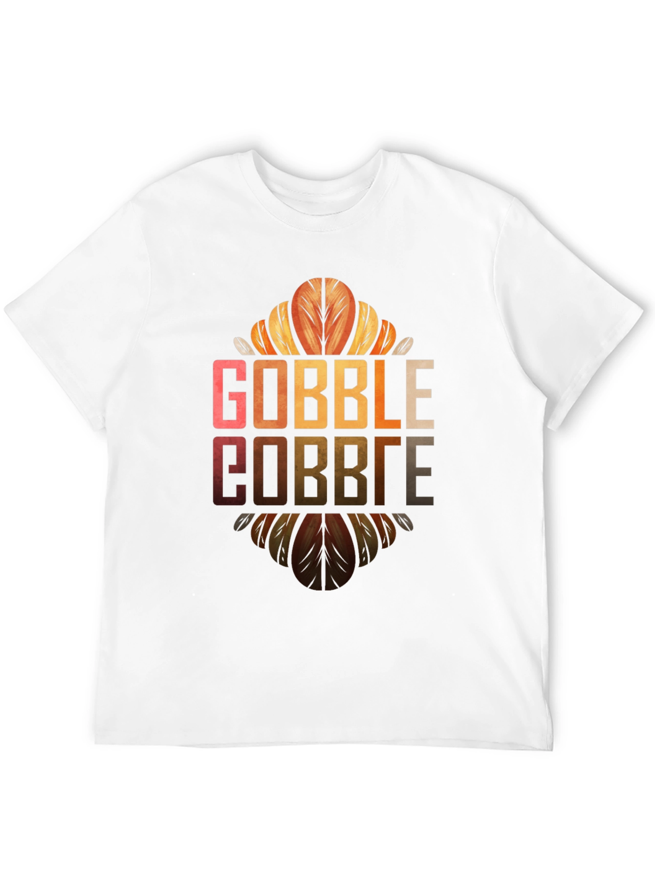 Gobble Thanksgiving Graphic T-Shirt