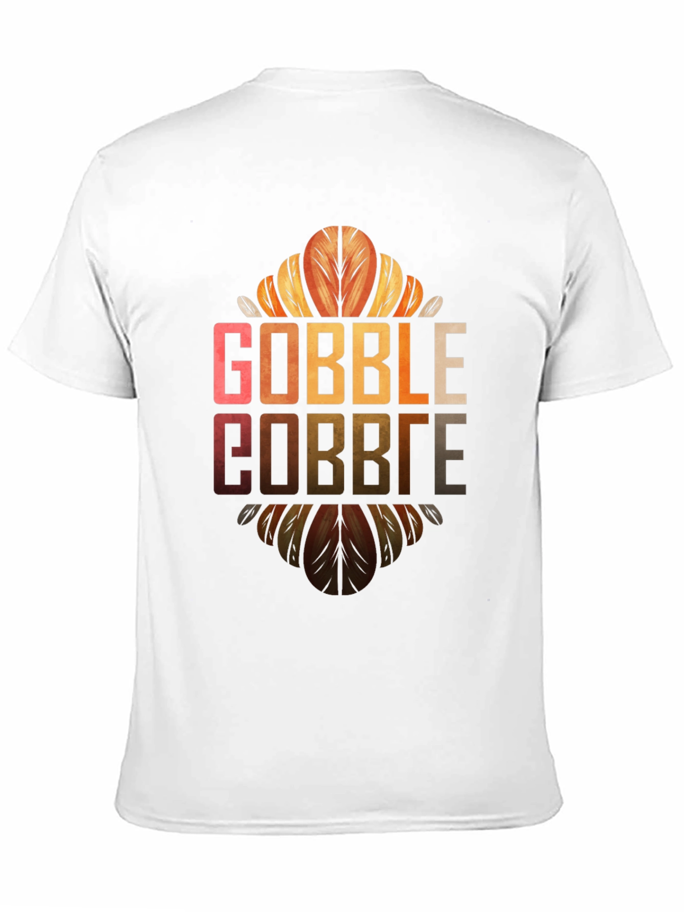 Gobble Thanksgiving Graphic T-Shirt