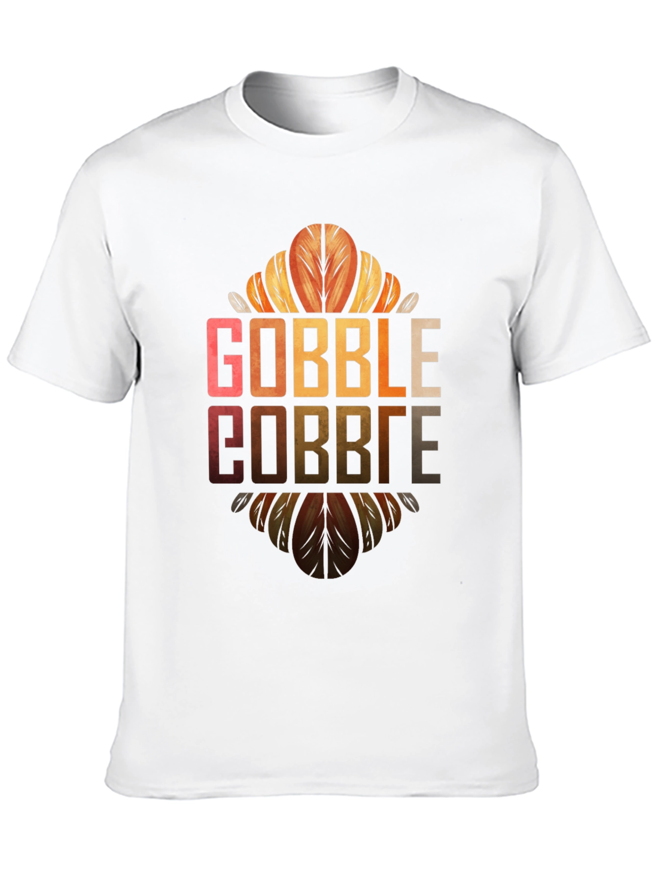 Gobble Thanksgiving Graphic T-Shirt
