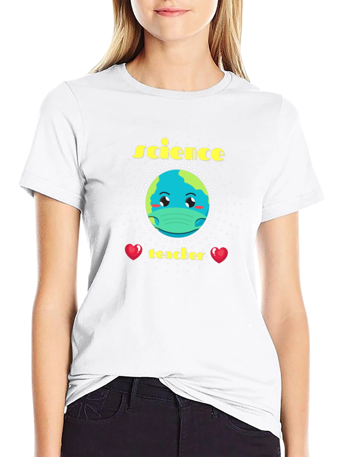 Science Teacher Earth Graphic T-Shirt