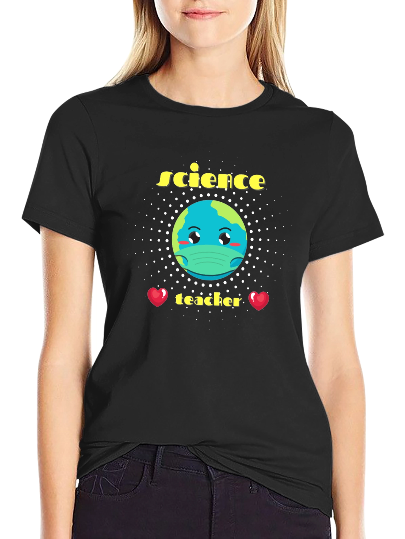 Science Teacher Earth Graphic T-Shirt