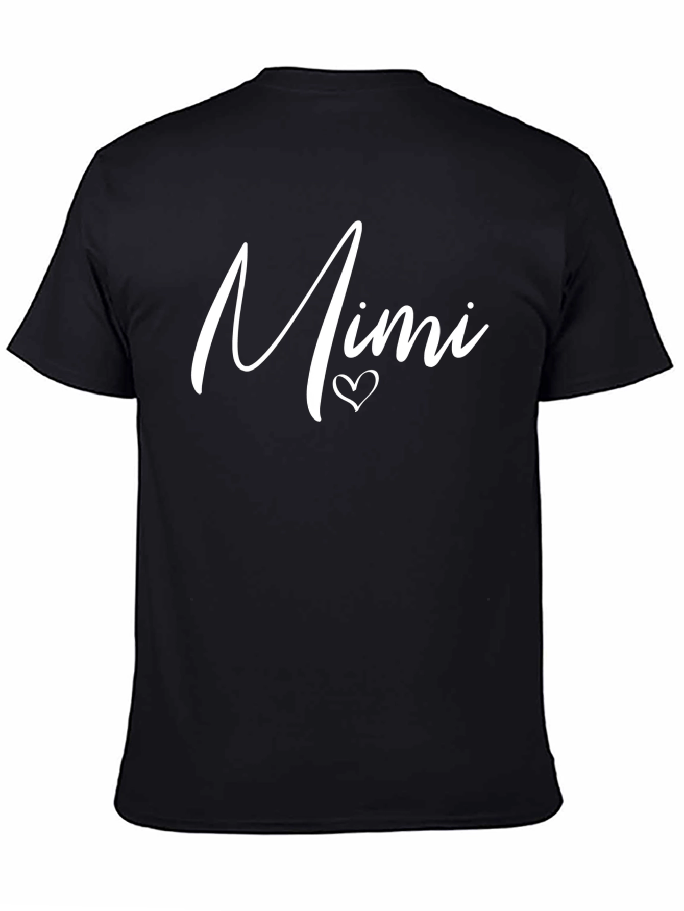 Mimi Heart Graphic Tee - Black