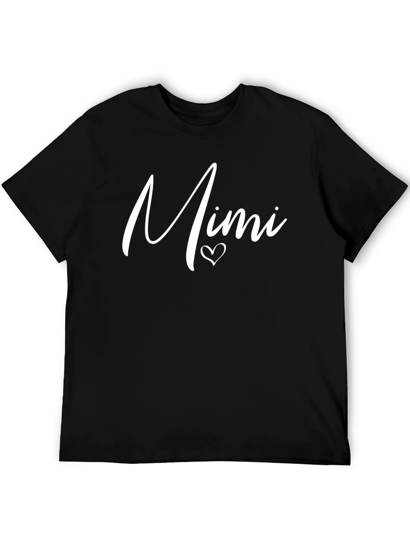 Mimi Heart Graphic Tee - Black