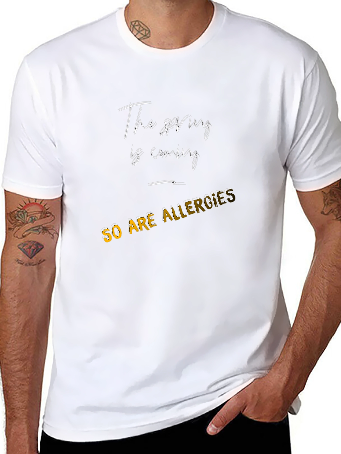 Spring Allergies T-Shirt - Funny Allergy Season Tee