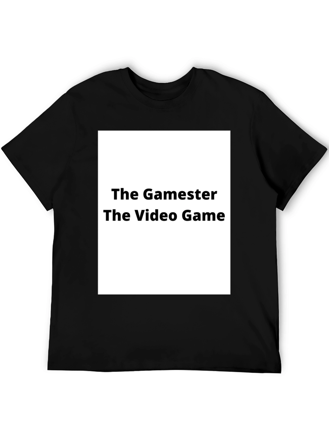 The Gamester Video Game Black T-Shirt