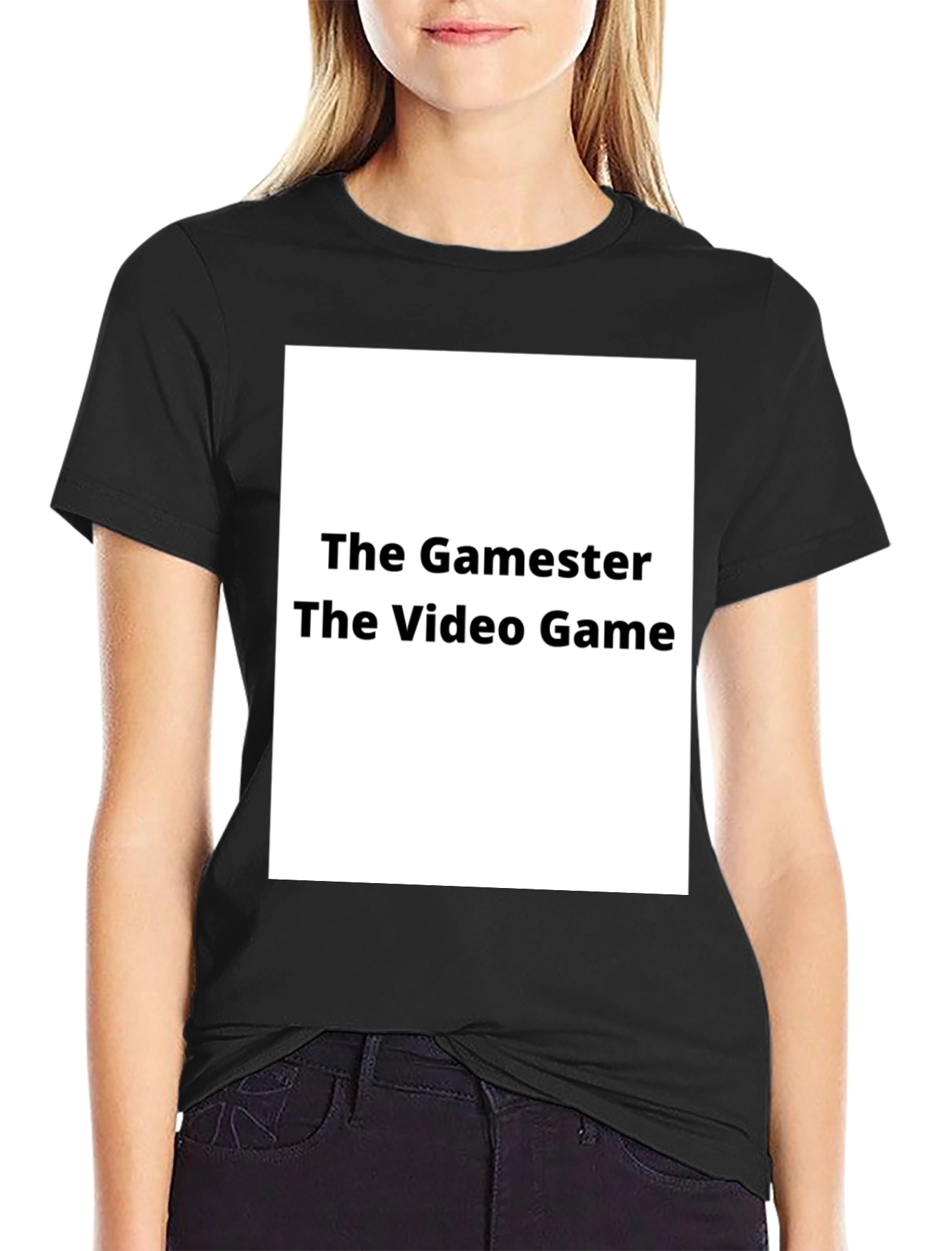 The Gamester Video Game Black T-Shirt