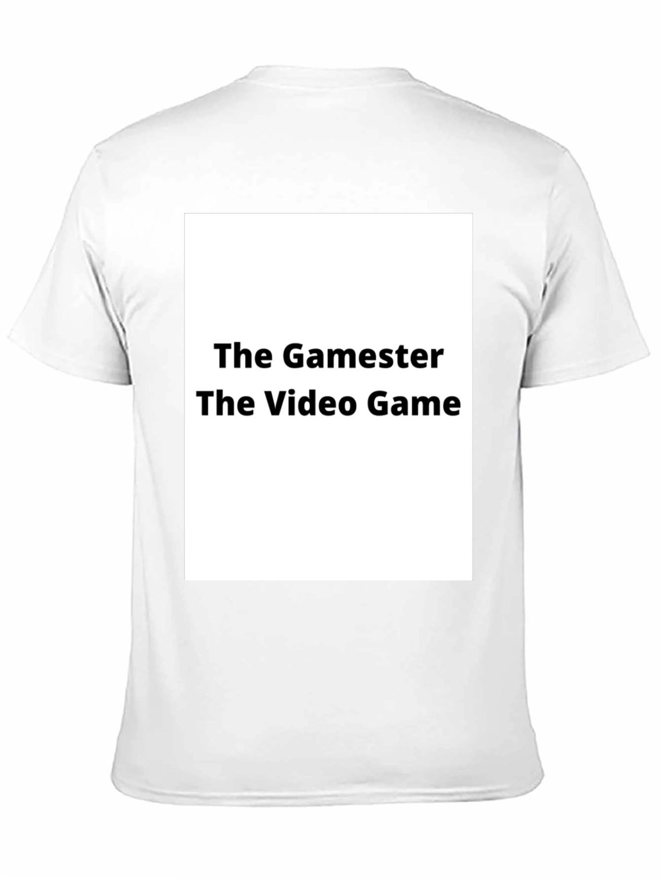 The Gamester Video Game Black T-Shirt