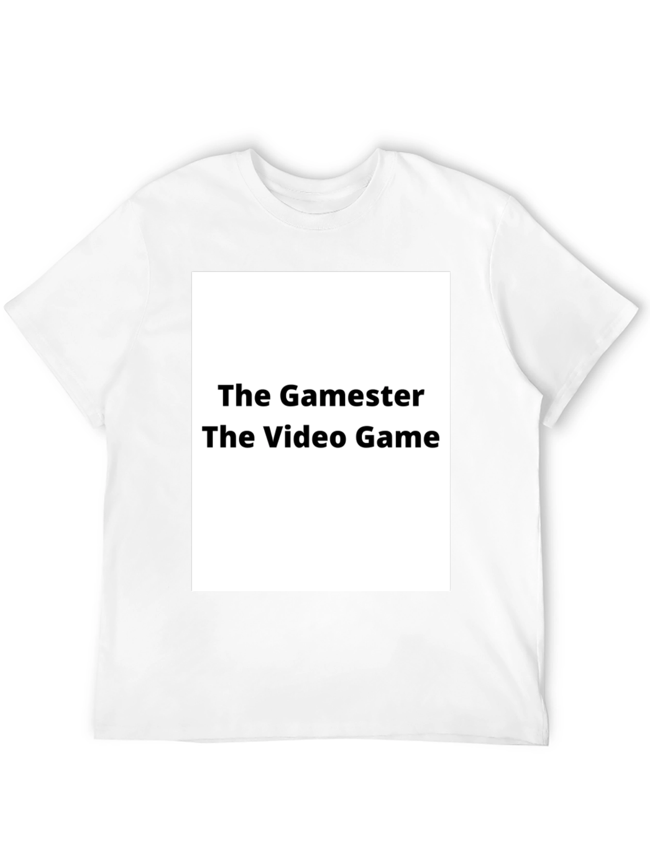 The Gamester Video Game Black T-Shirt