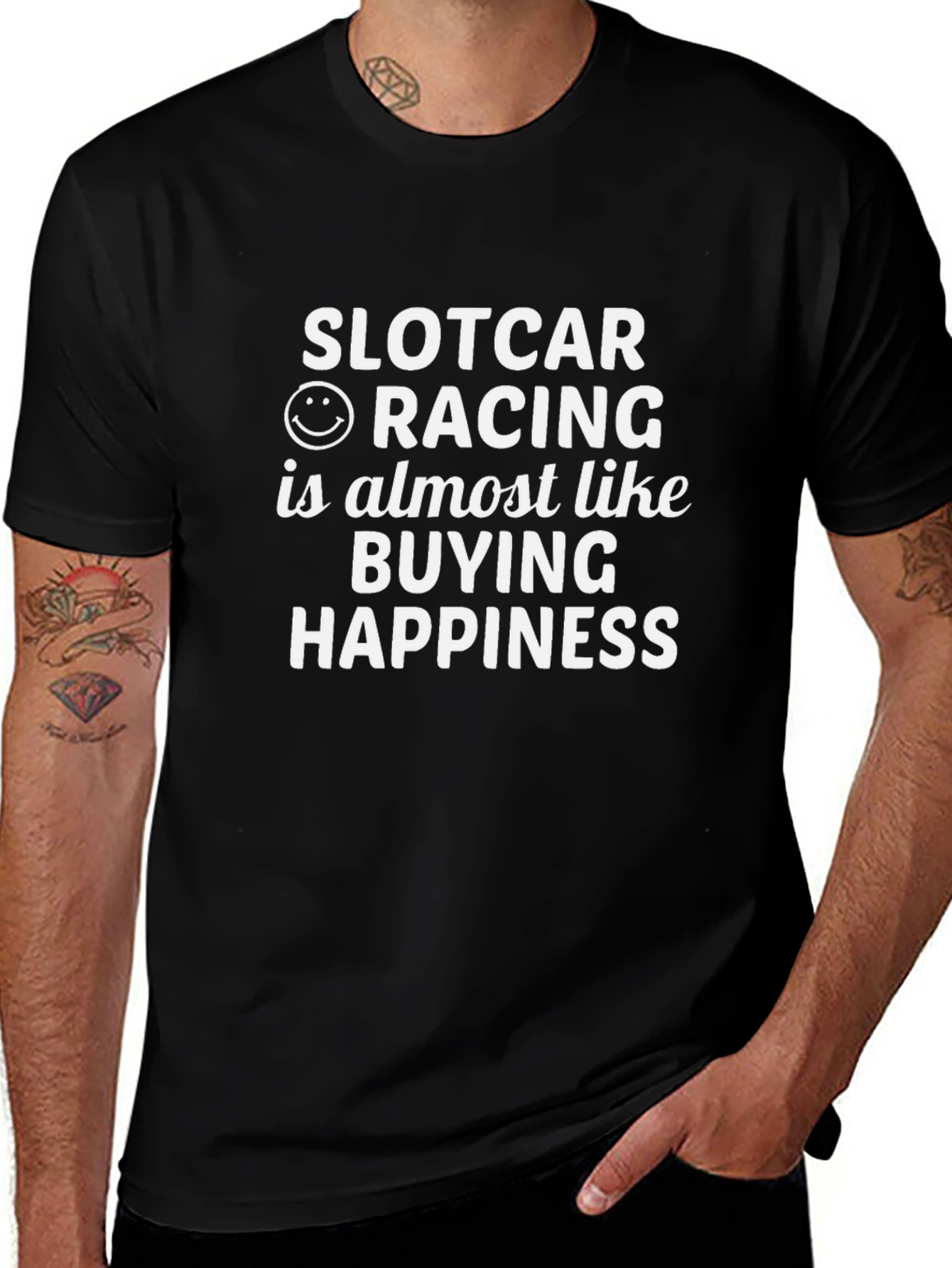 Slot Car Racing Happiness T-Shirt