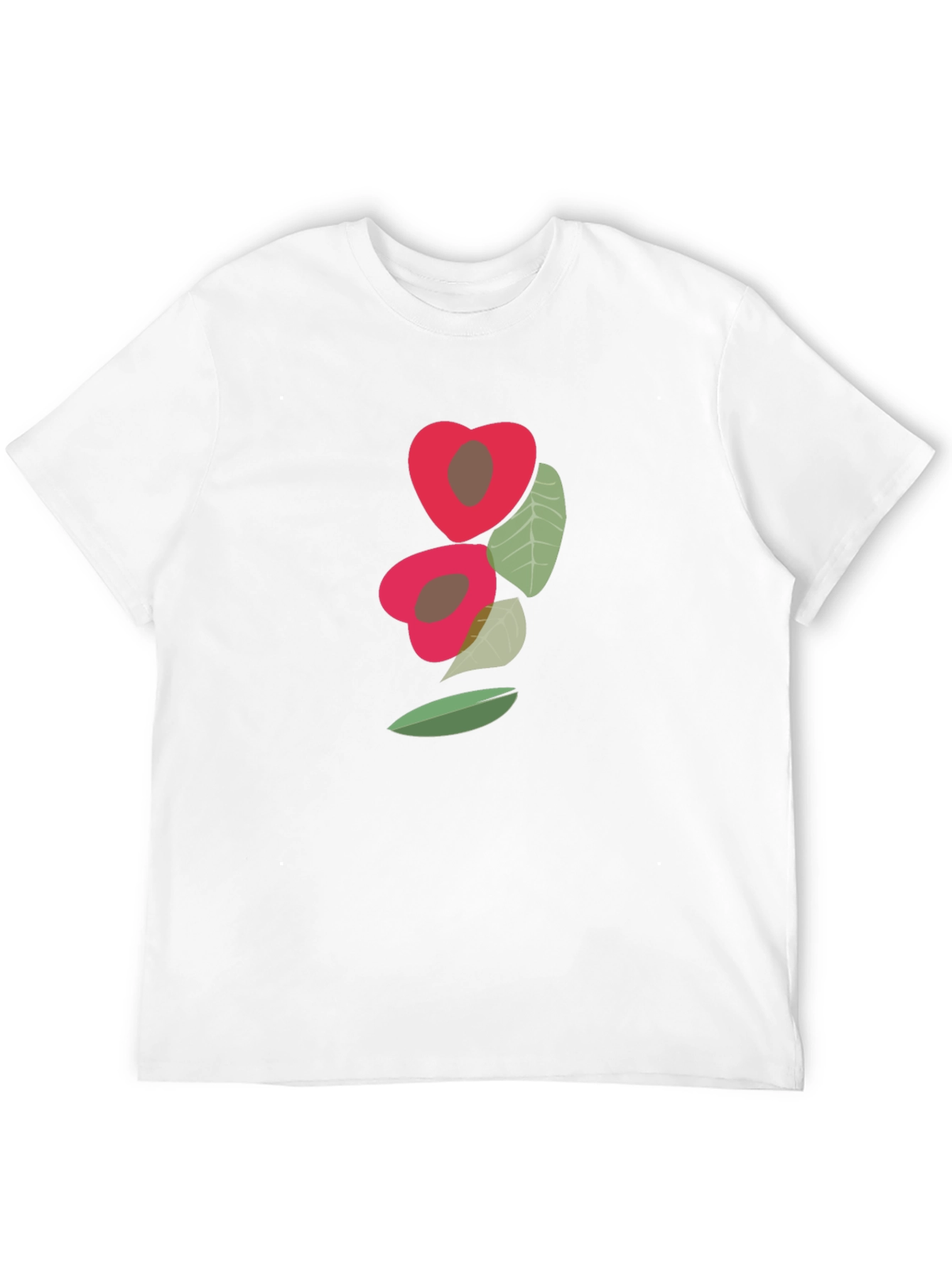Unique Fruit Graphic Tee - Modern Casual Style