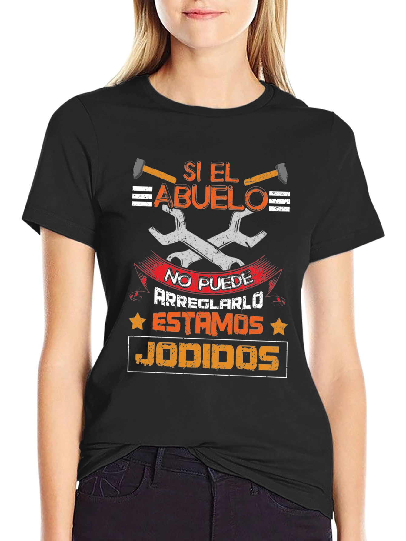 Si El Abuelo T-Shirt - Grandpa Fixes Everything!